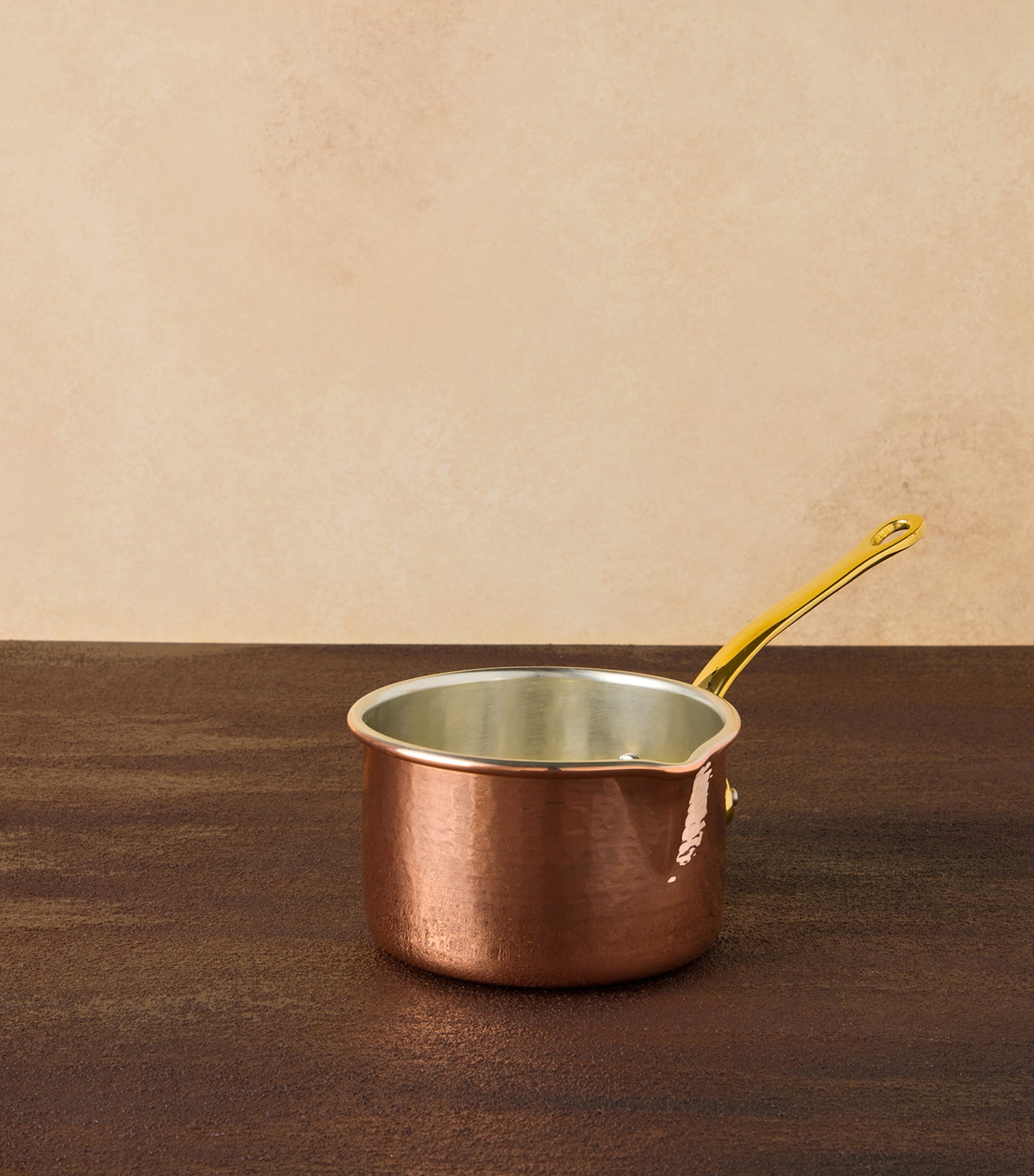 Ruffoni Hammered Copper Historia Saucepan (13cm) Copper Image 2