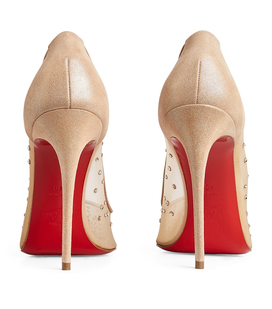 Follies Strass Suede Pumps 100 F065 Image 3