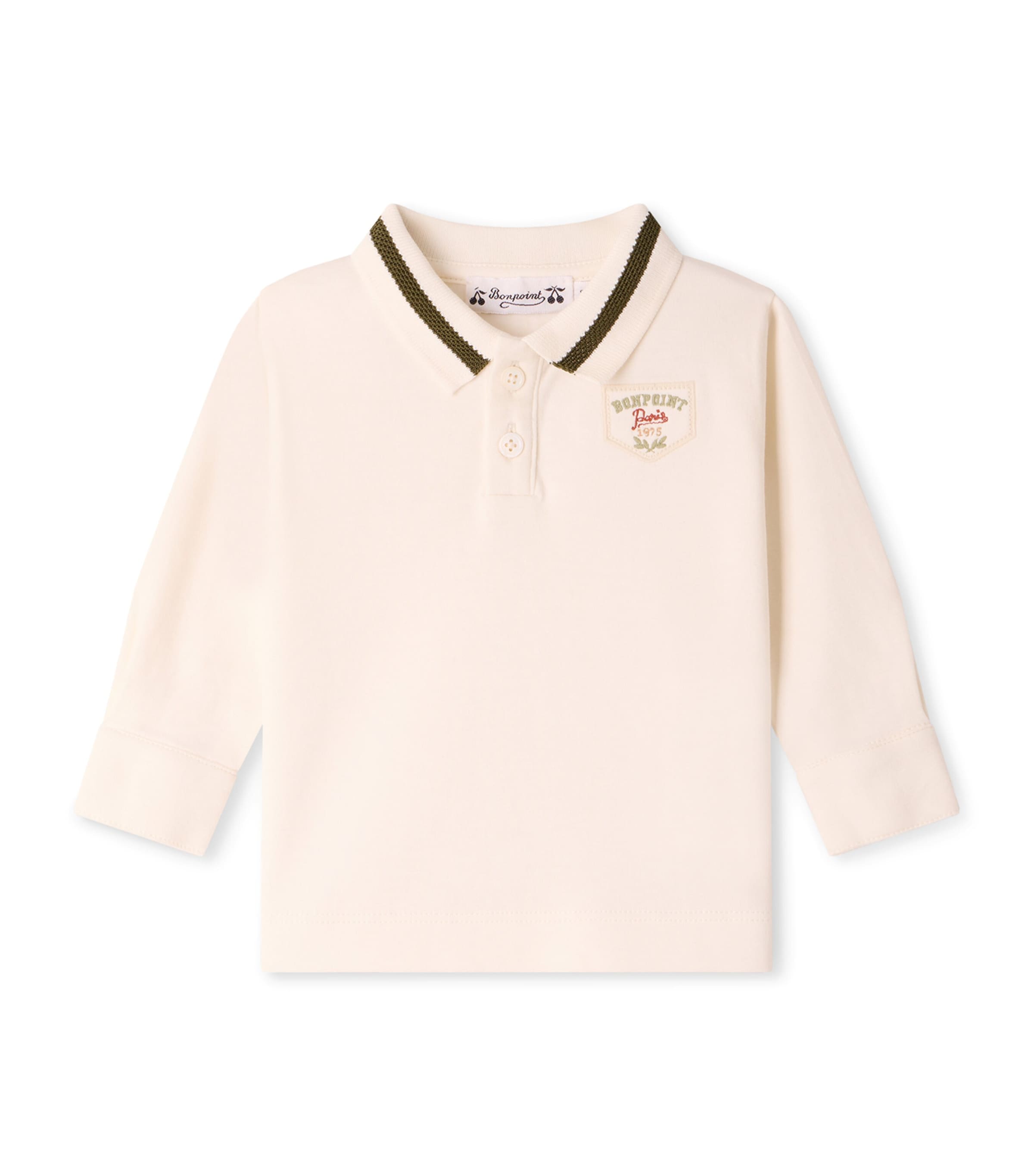 Bonpoint Kids'  Cotton Martial Shirt In White