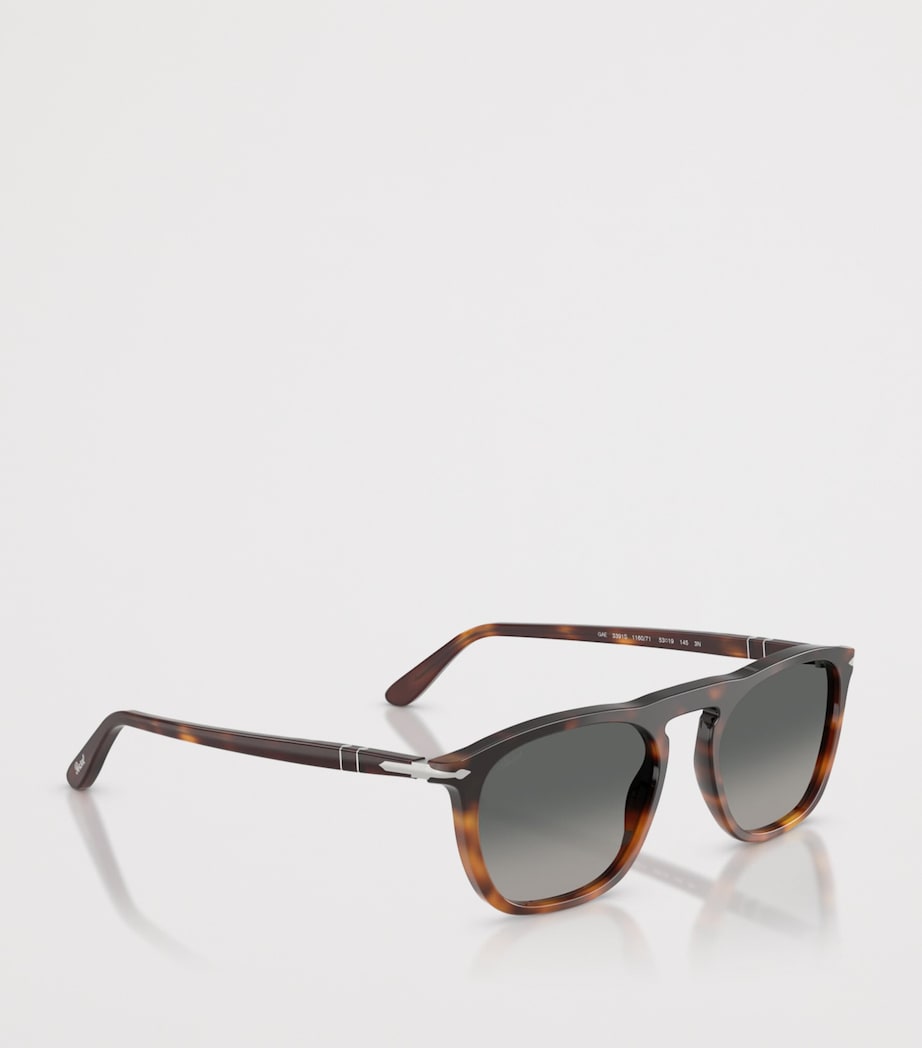 Persol Tortoiseshell Gae Square Sunglasses Gold Image 6