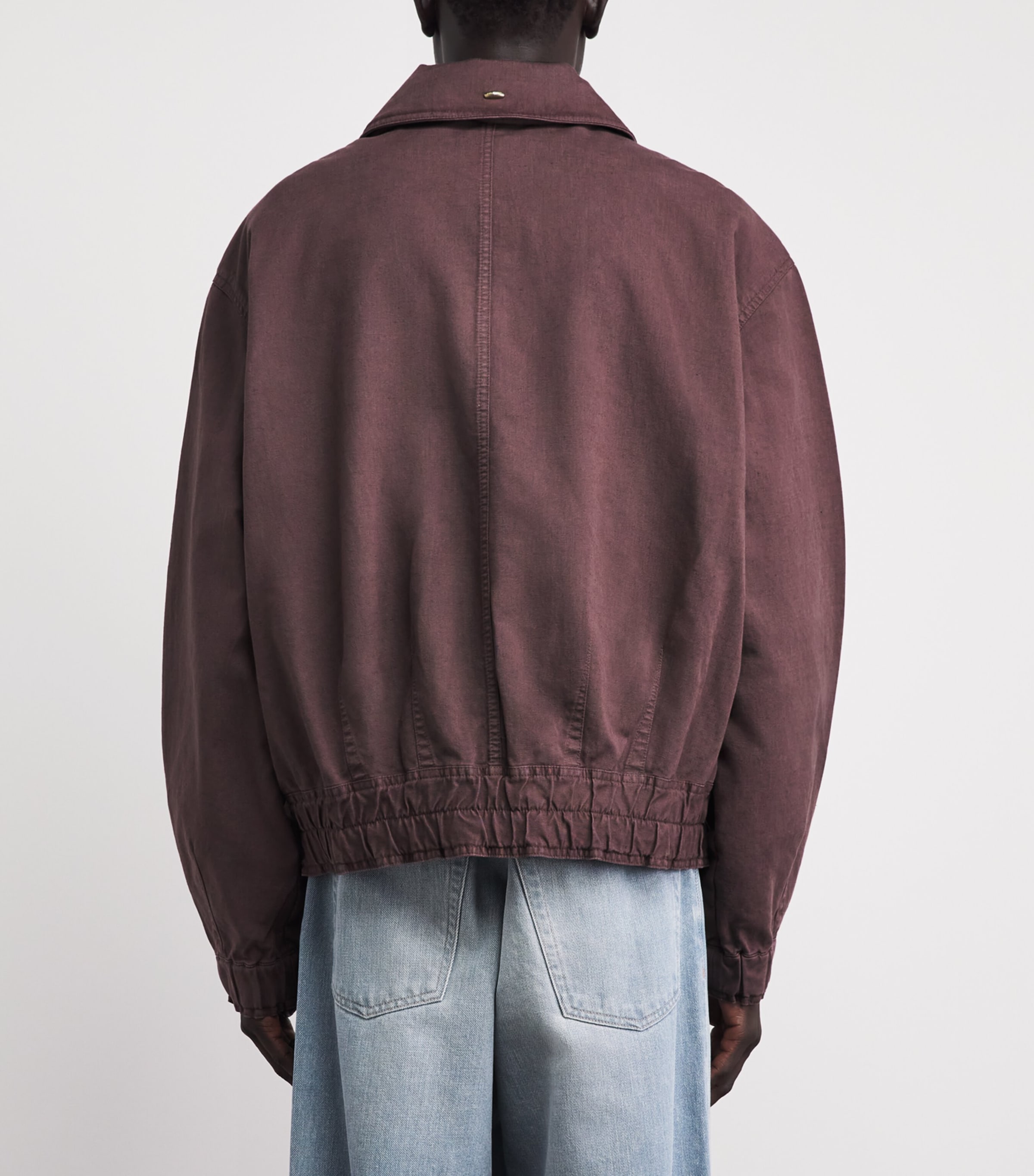 Cotton-Linen Command Jacket PORT Image 5