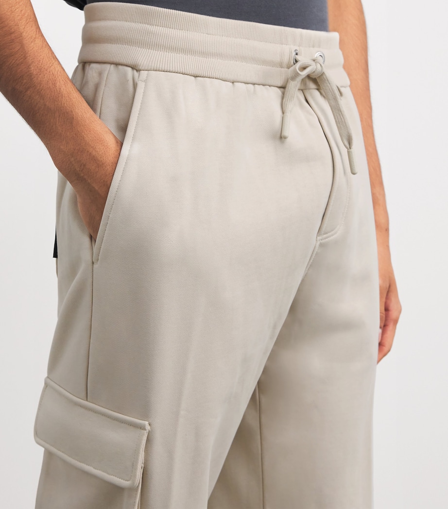 Cotton Hartsfield Cargo Sweatpants ALABASTER - 1705 Image 6