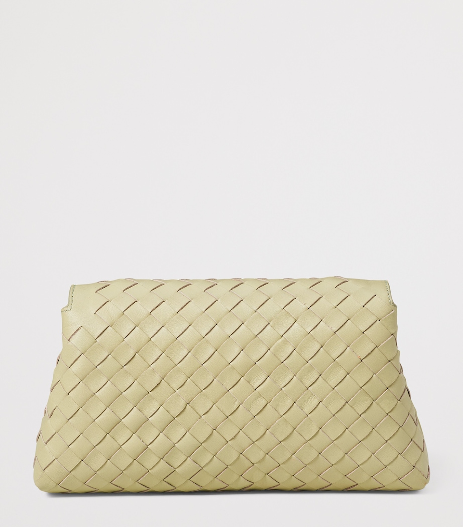 Leather Clutch Bag PISTACHIO Image 3