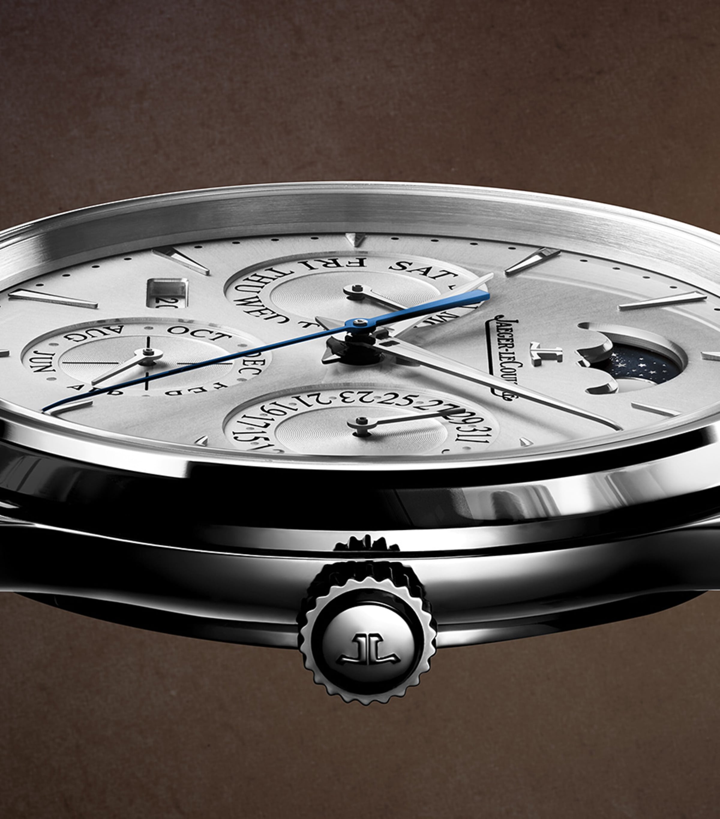 Stainless Steel Ultra Thin Perpetual Calendar Watch 39mm STAINLESS STEEL Image 4