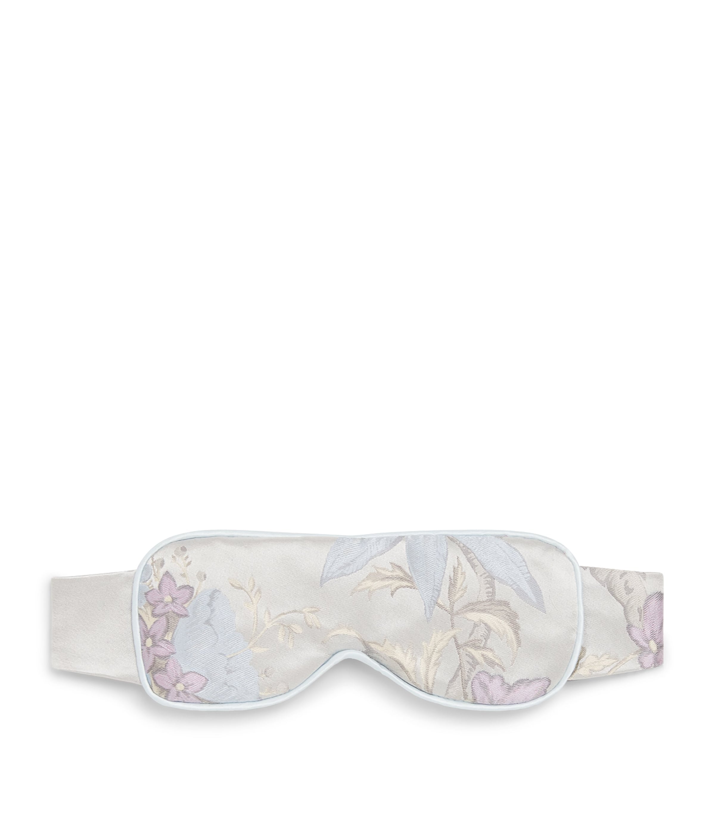 Daniel Hanson Silk Floral Jacquard Eye Mask | Women Clothing | Nightwear | Sleep Masks | Designers | Daniel Hanson