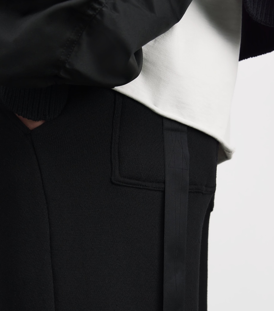 Rick Owens Mens Organic Cotton Crew-Neck Sweatshirt Milk Wash Image 3