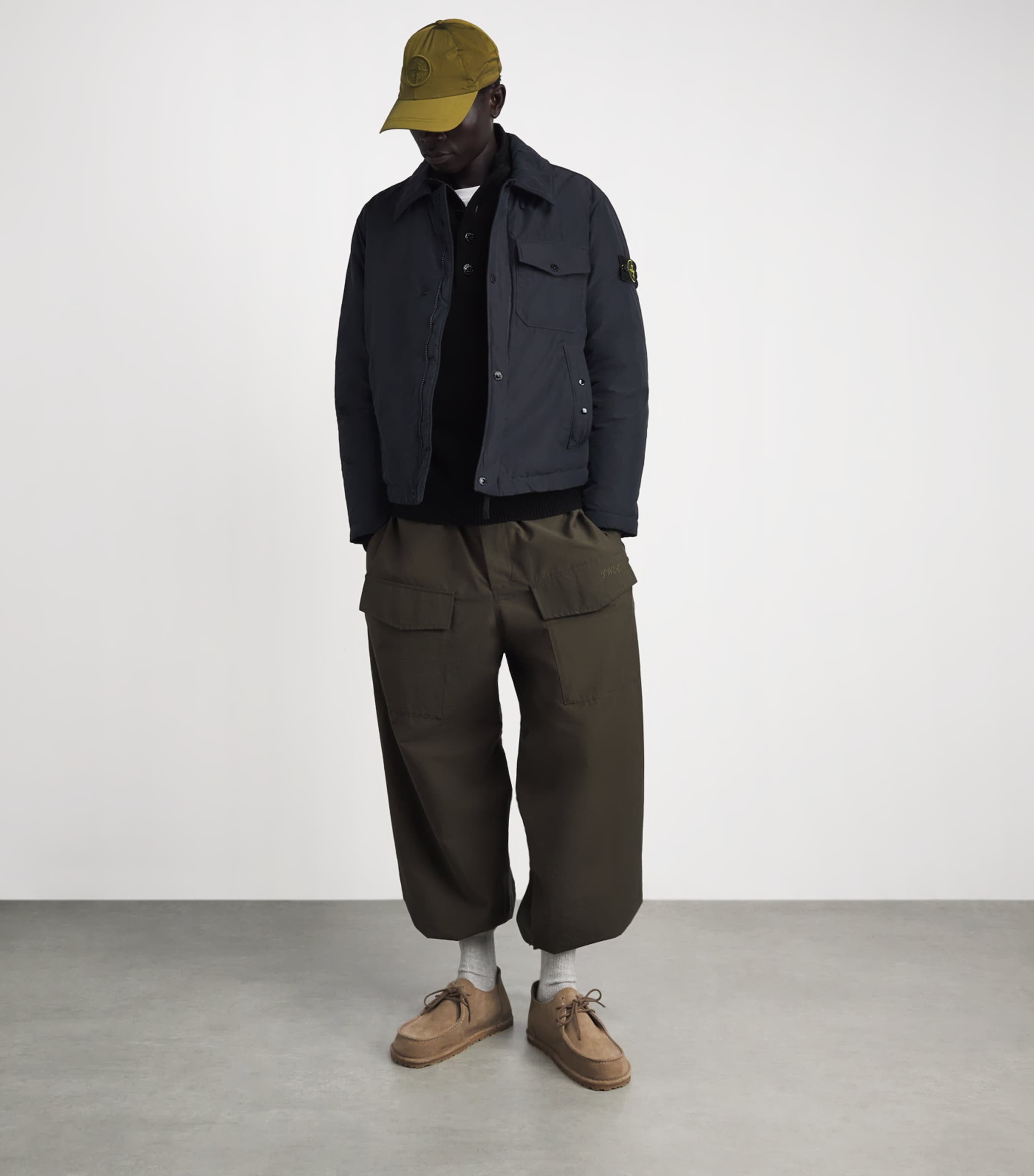 Stone Island Mens Micro Reps Down Jacket Image 2