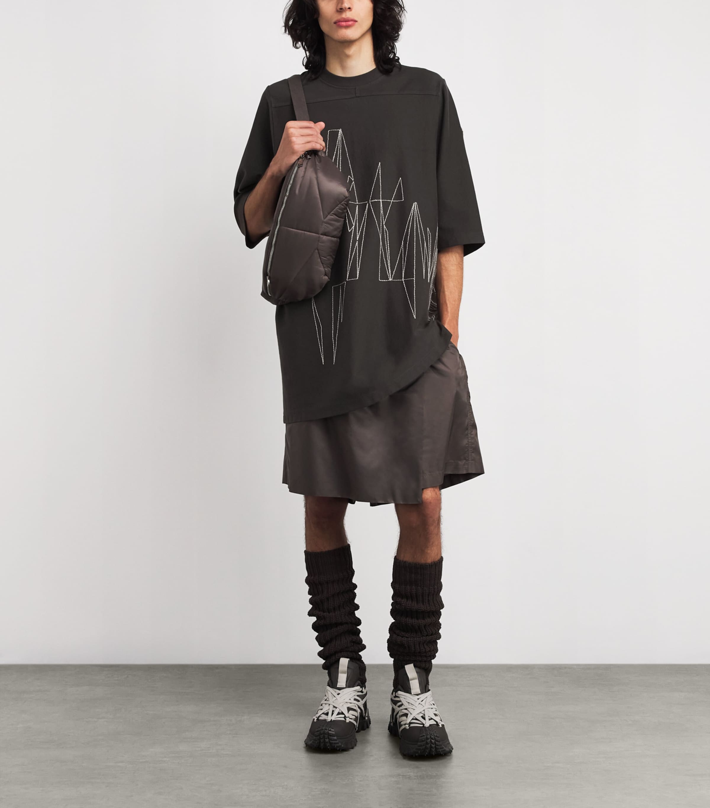 x Moncler Cotton Jumbo T-Shirt 828 - DARK DUST Image 2