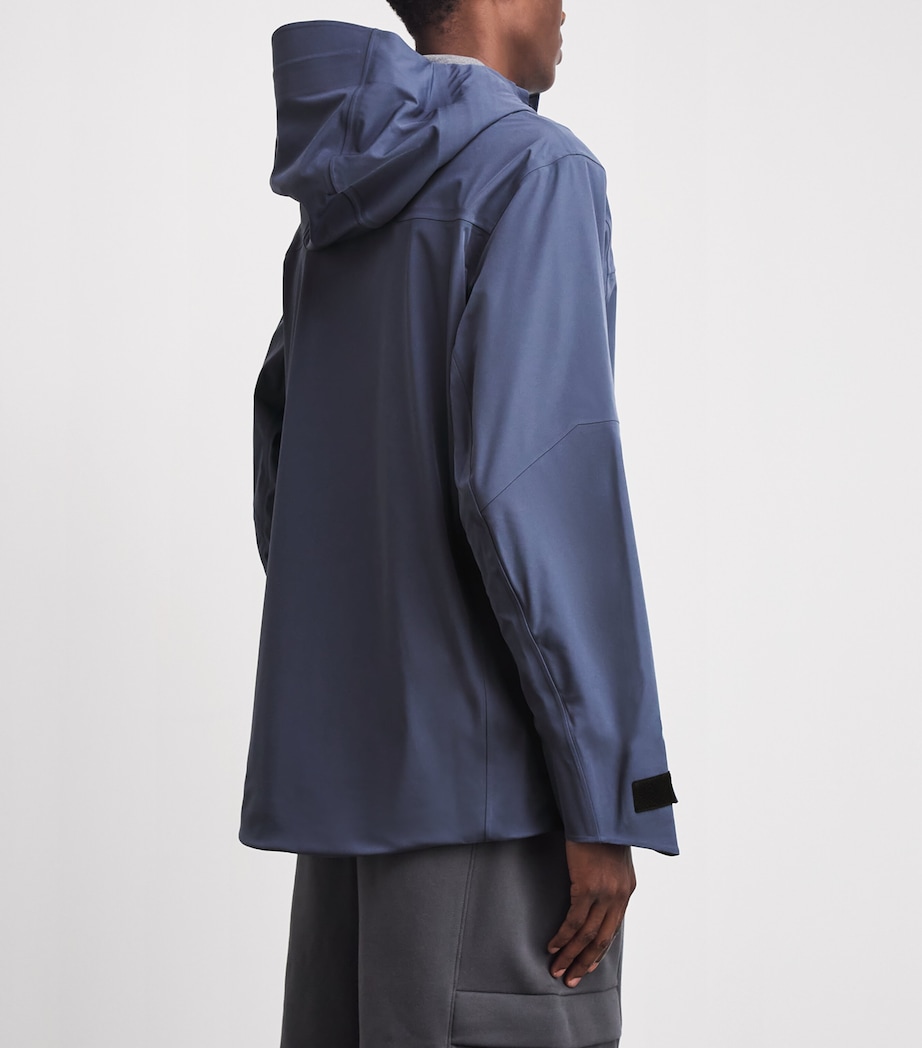 Canada Goose Mens Rupert Rain Jacket Dusk Blue Image 5