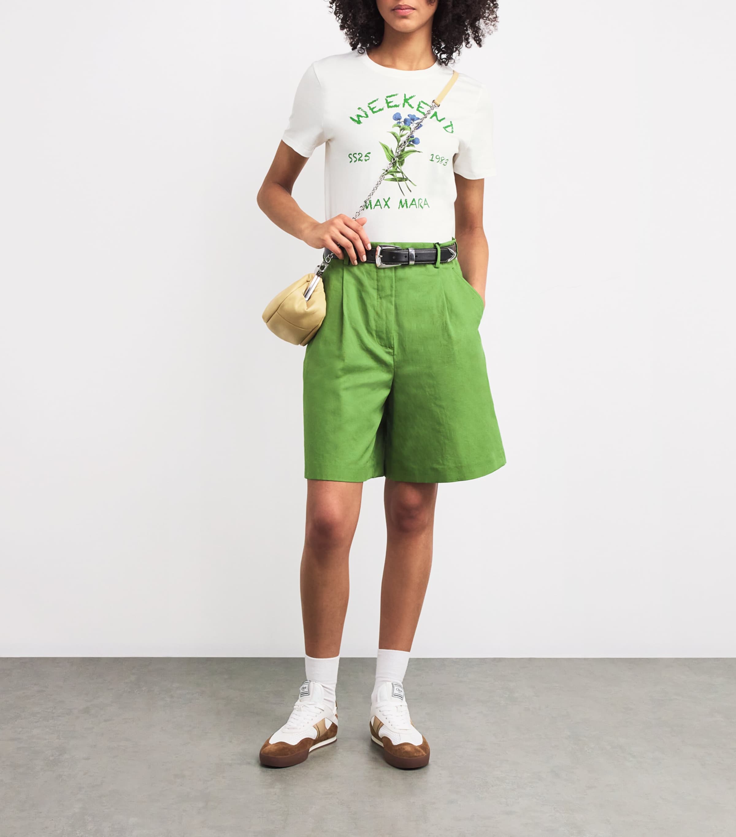 Weekend Max Mara Cotton Floral T-Shirt | Harrods US