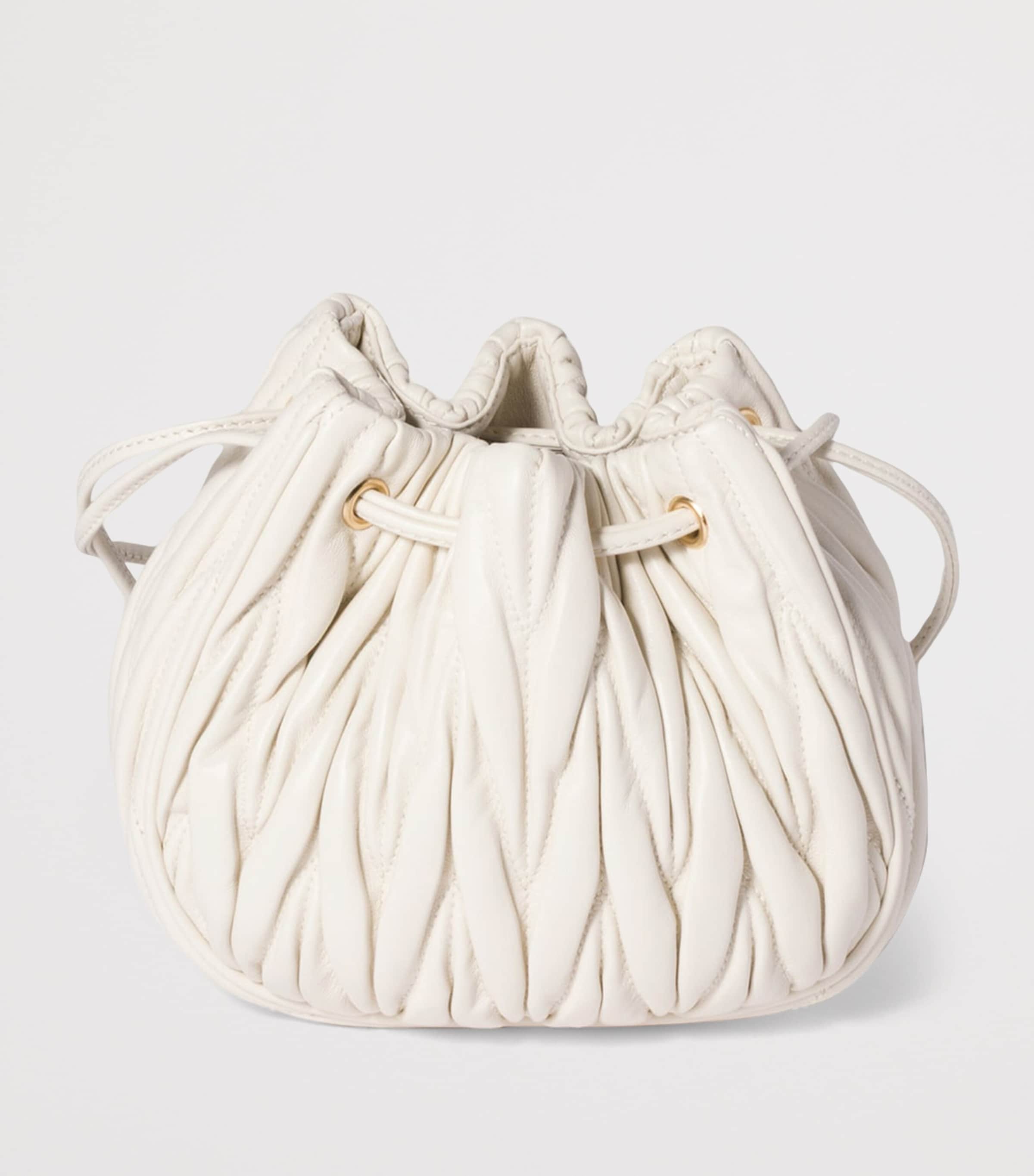 Matelassé Nappa Leather Pouch F0009 Image 3