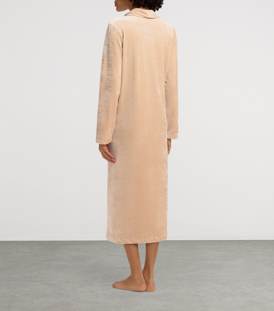 Velour Favourites Robe COFFEE QUARTZ Image 4