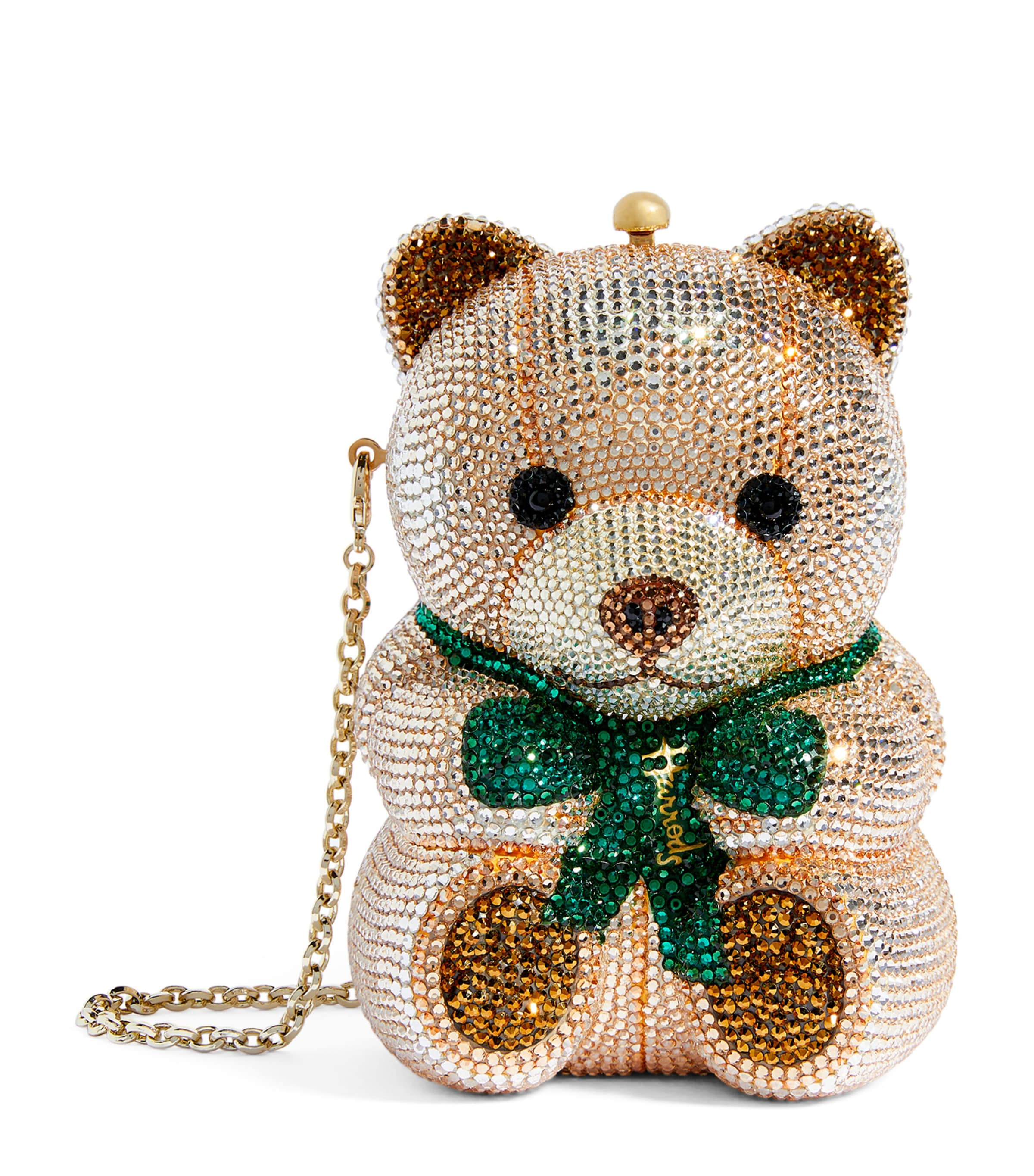 Judith Leiber Embellished Harrods Bear Clutch Bag | Women Exclusives | Bags | Women Bags | Clutch Bags | Women New In | Womens Bags | Designers | Judith Leiber