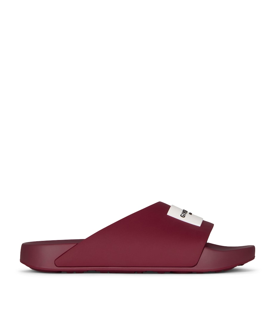 Givenchy Logo Slides Red Cherry Image 1
