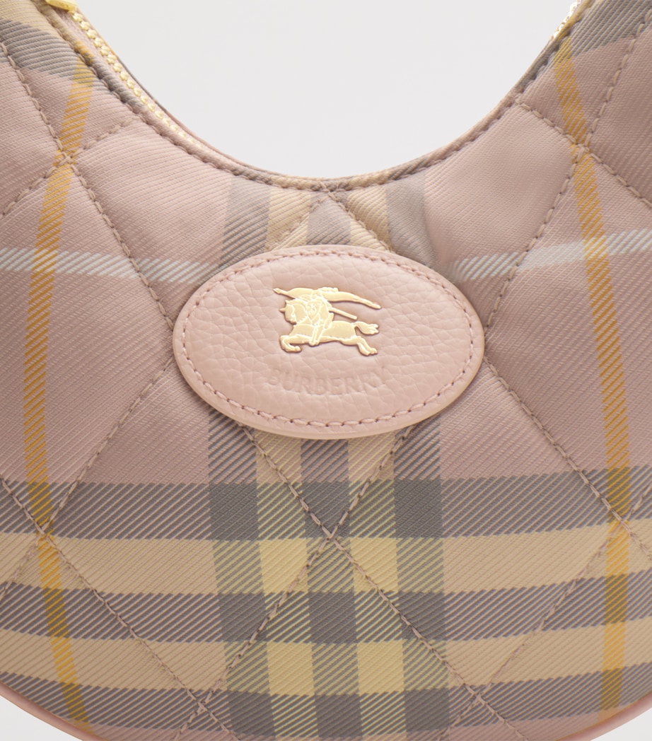 Check Horseshoe Cross-Body Bag TEACUP Image 8