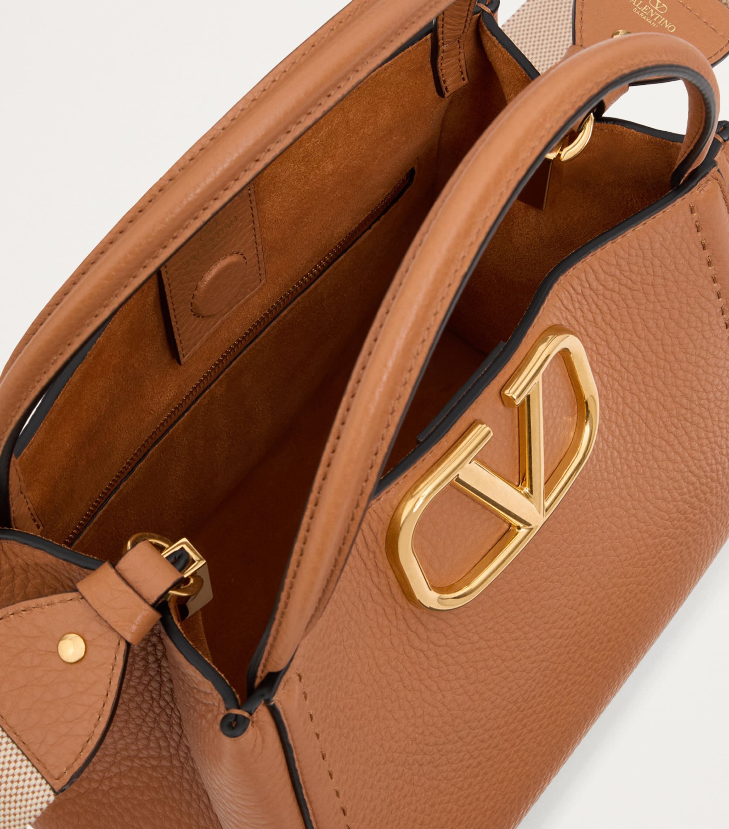 Medium Leather Alltime Top-Handle Bag ZG1 Image 8