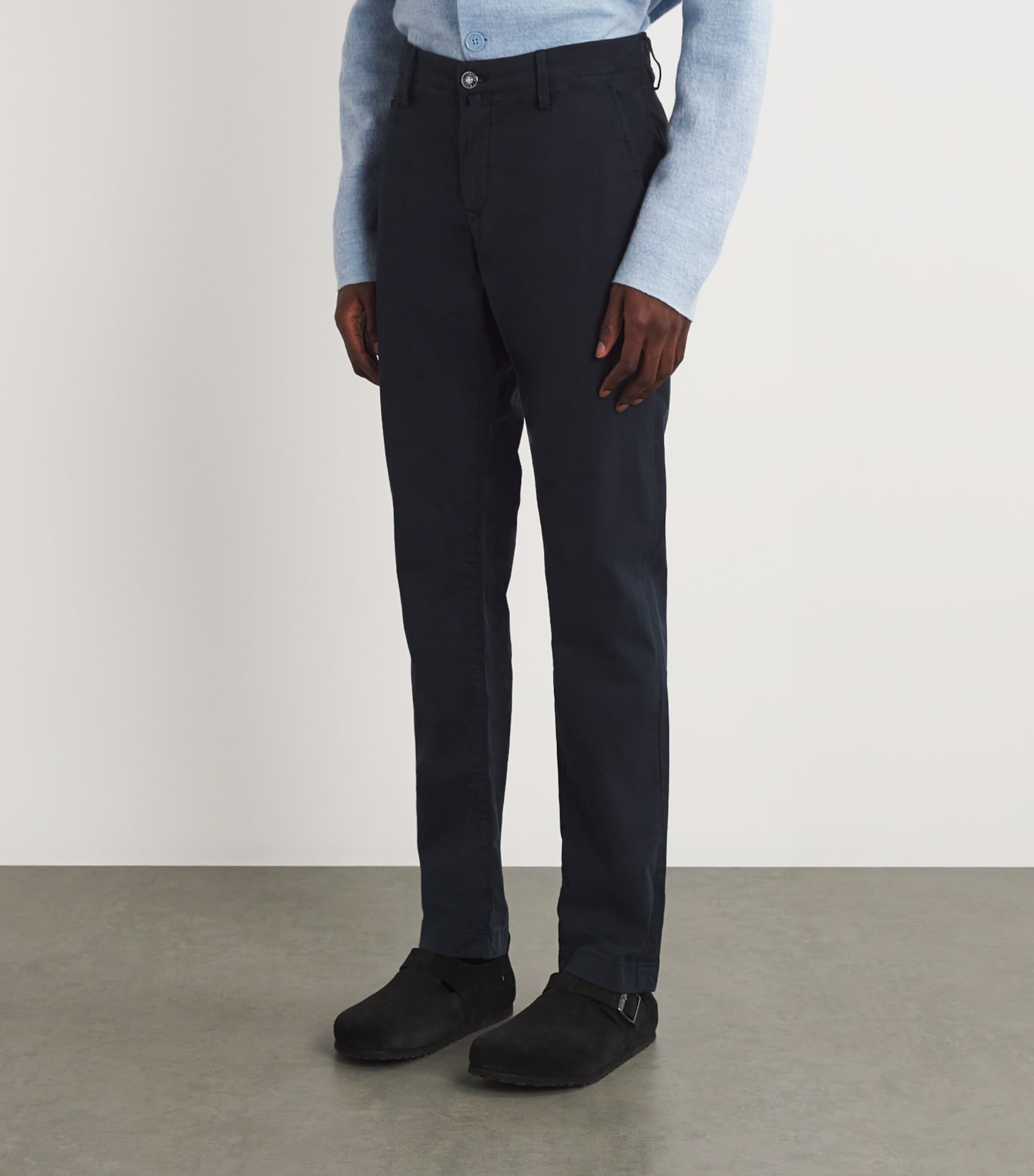 JACOB COHËN Mens Bobby Slim Chinos Image 3