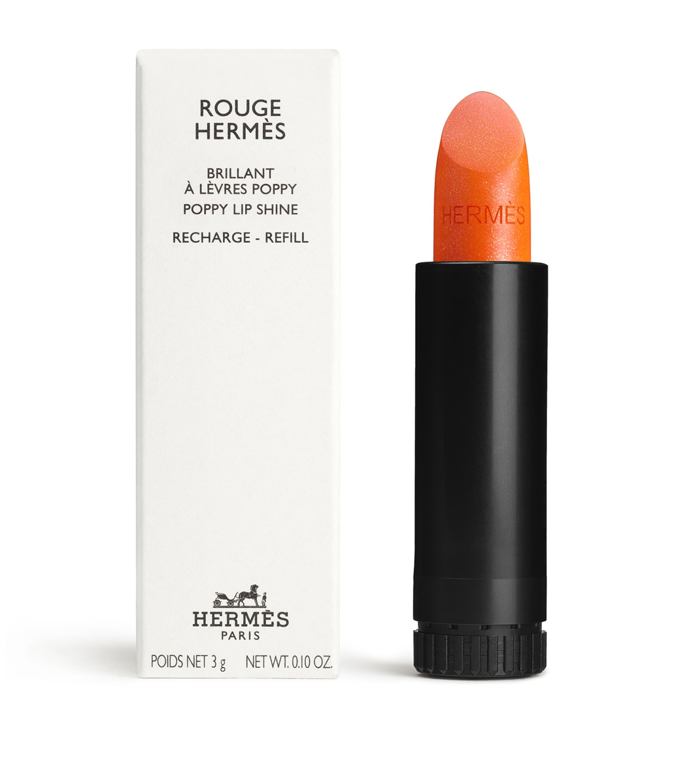 HERMÈS Rouge Hermès Lip Shine - Poppy Refill | Make-up | Lips | Lipsticks | Designers | HERMÈS