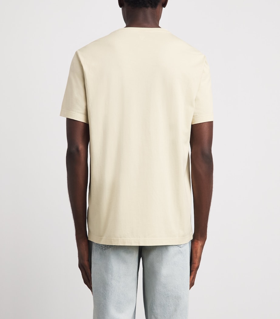 PAIGE Mens Pima Cotton Sorden T-Shirt Hazen Image 5