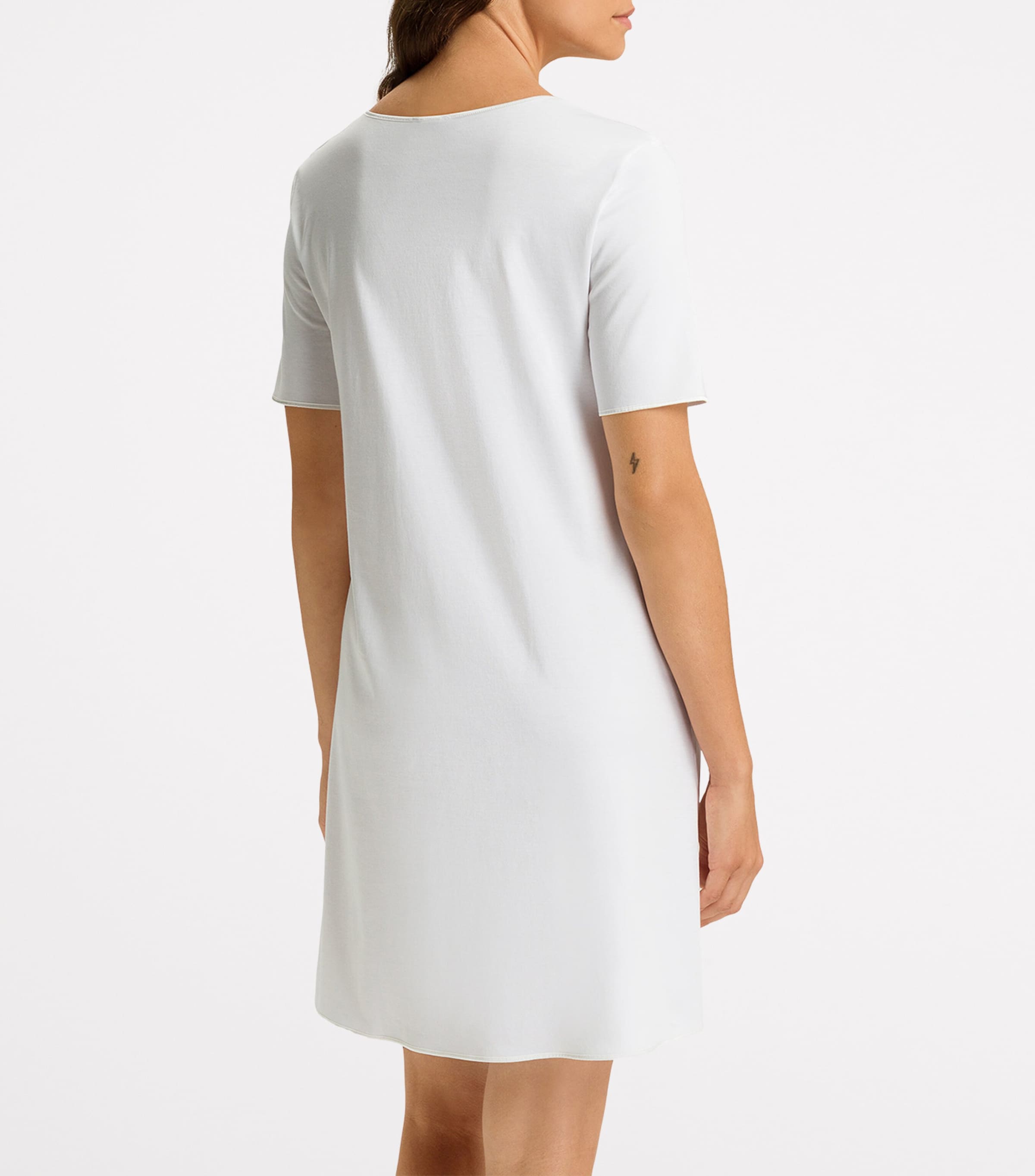 Hanro Short-Sleeve Cotton Silk Nightdress | Women Clothing | Nightwear | Nightdresses | Designers | Hanro Hanro Short-Sleeve Cotton Silk Nightdress | Women Clothing | Nightwear | Nightdresses | Designers | Hanro