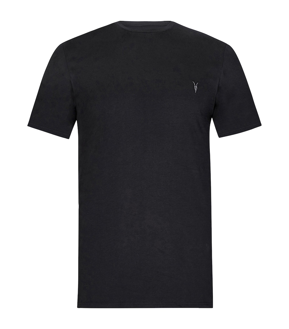 Organic Cotton Brace T-Shirt JET BLACK Image 1