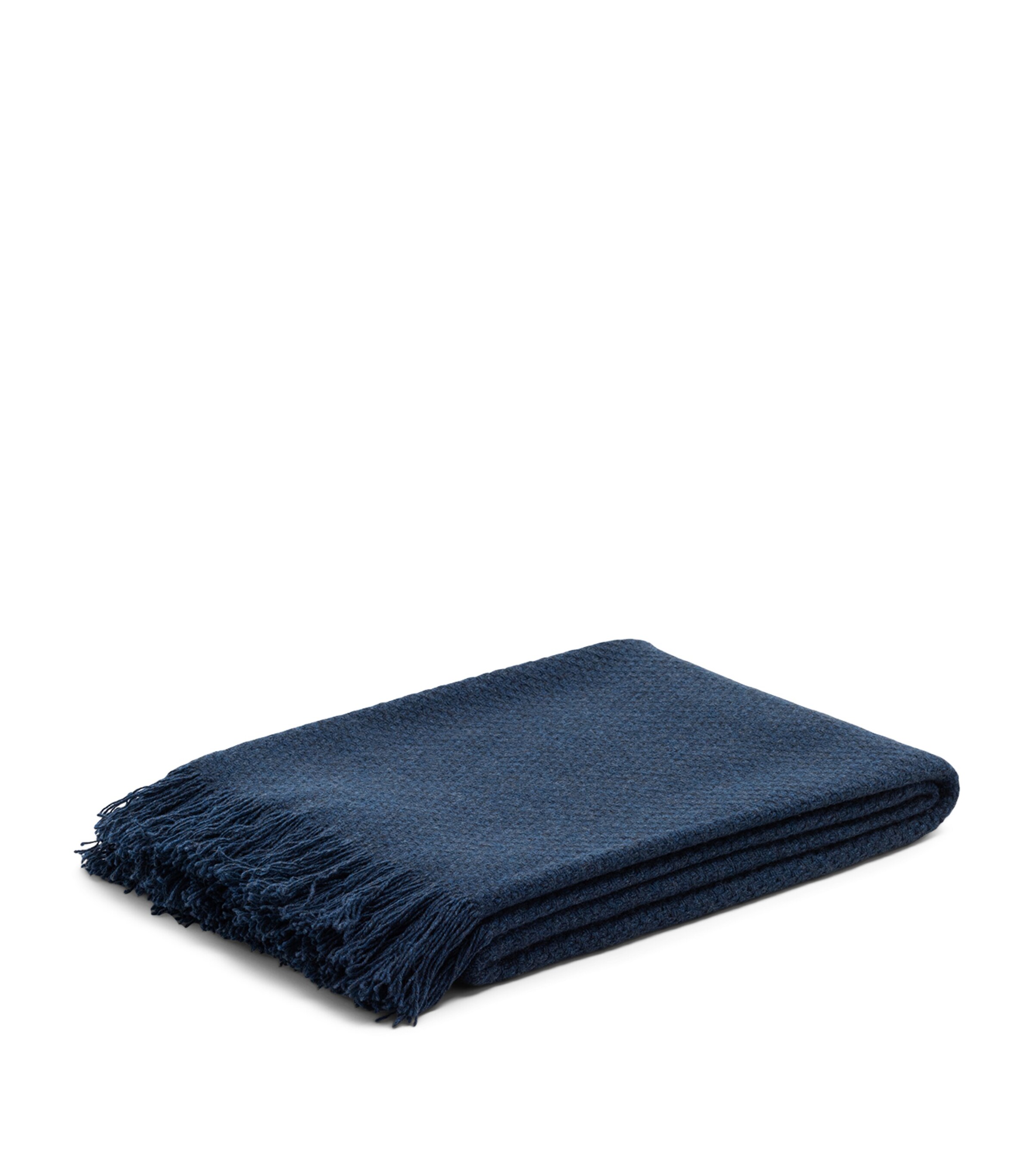 Cashmere Mossband Soul Throw (140cm x 180cm) TWILIGHT Image 2
