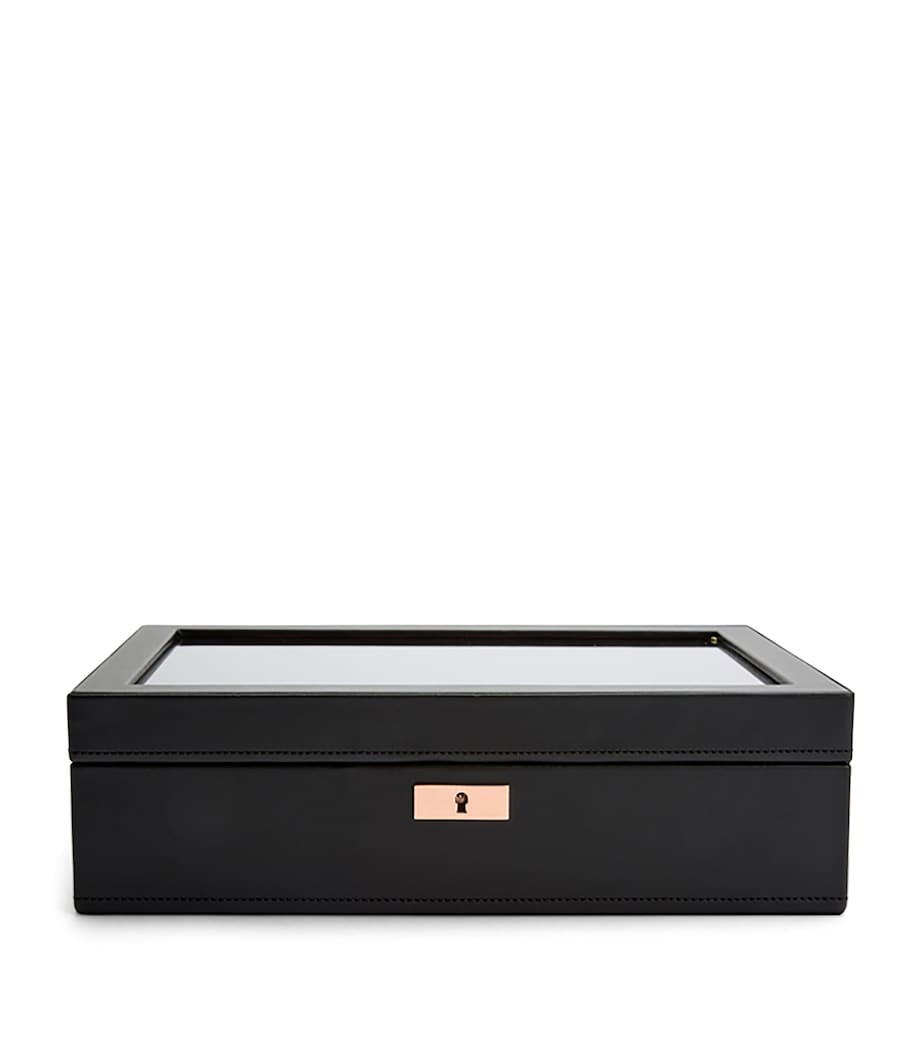 Vegan Leather Axis 10-Piece Watch Box COPPER Image 1