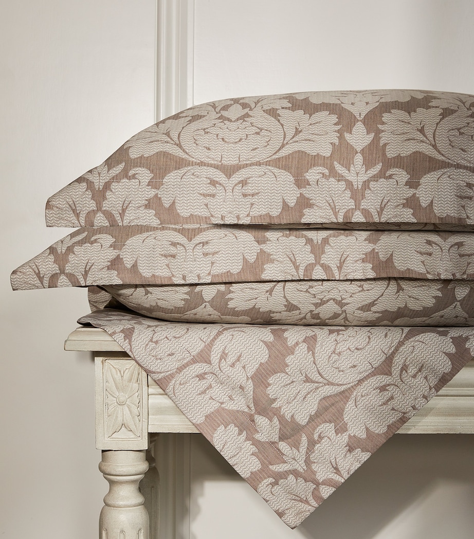 Versailles Super King Duvet Cover Set (260cm x 220cm) NATURAL Image 3