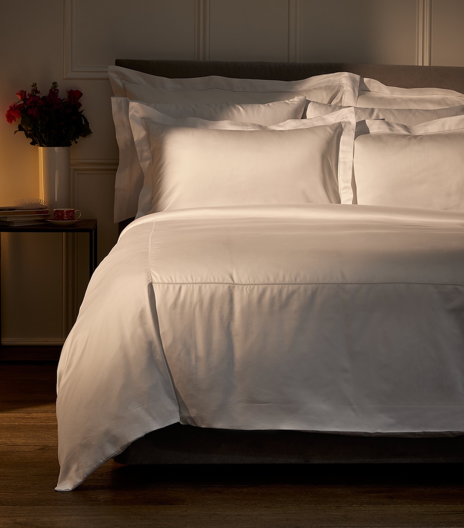 Wycollar King Flat Sheet (275cm x 295cm) WHITE Image 7