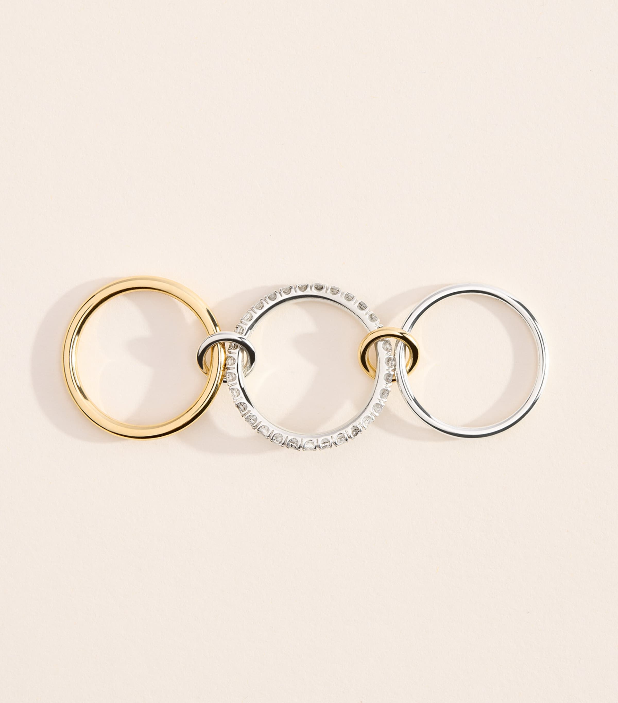 Spinelli Kilcollin Sterling Silver, Yellow Gold and Diamond Petunia Ring Sterling Silver Image 3