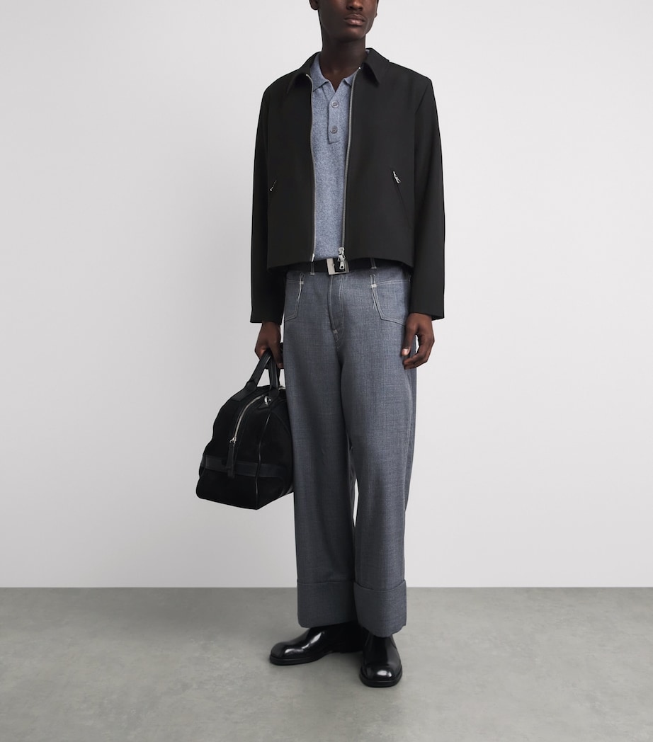 Won Hundred Mens Dutton Boxy Jacket Black Image 2