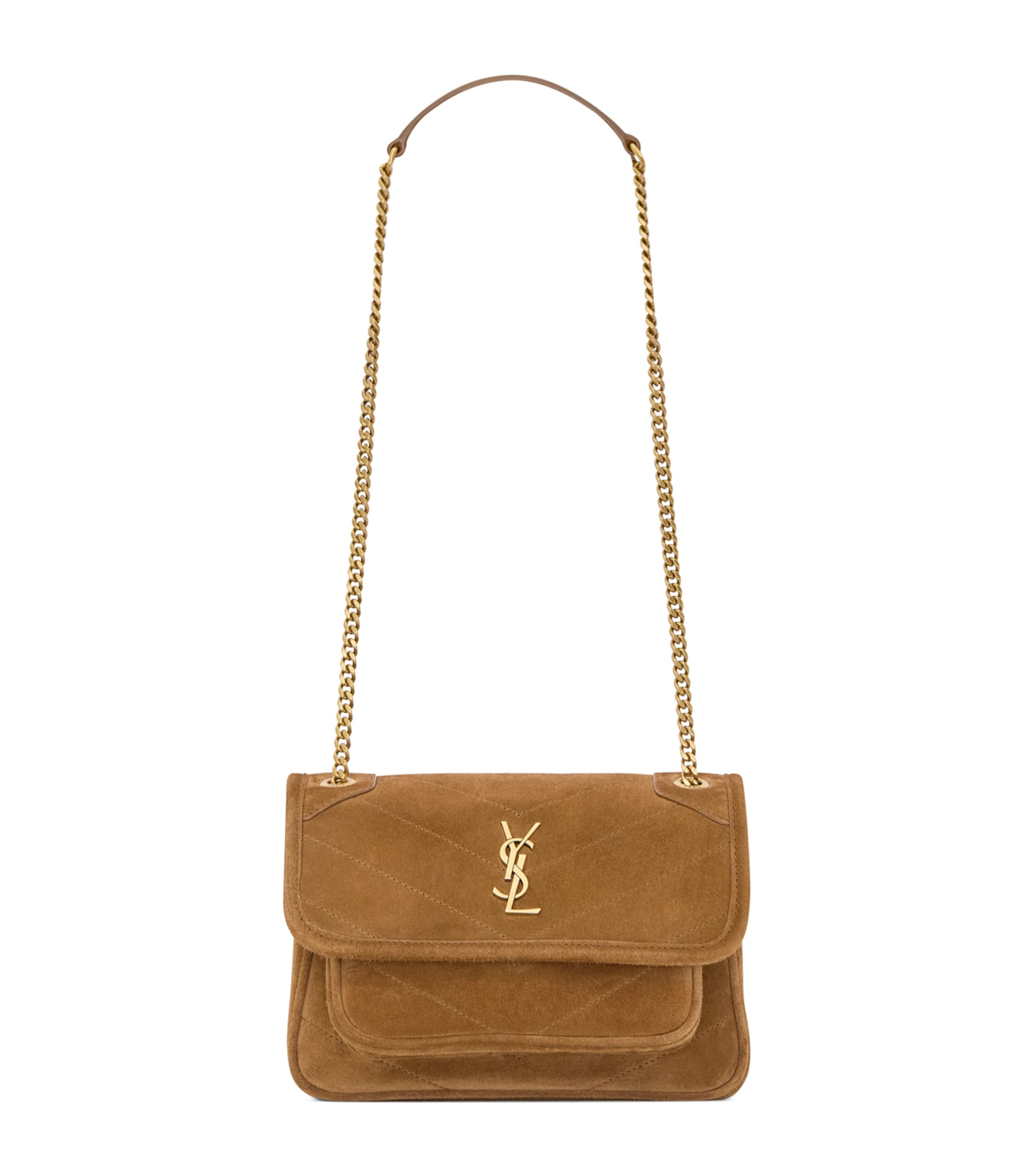 Saint Laurent Mini Suede Niki Shoulder Bag Image 1