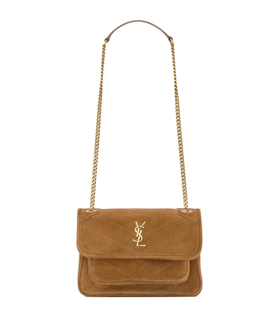 Saint Laurent Mini Suede Niki Shoulder Bag Image 1