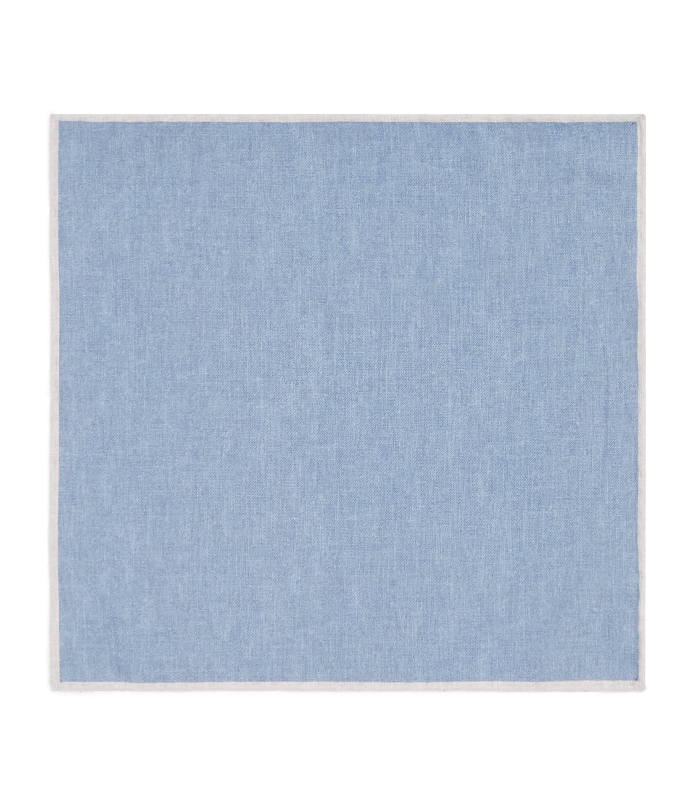 Eleventy Wool-Cotton Pocket Square Zucchero Image 1