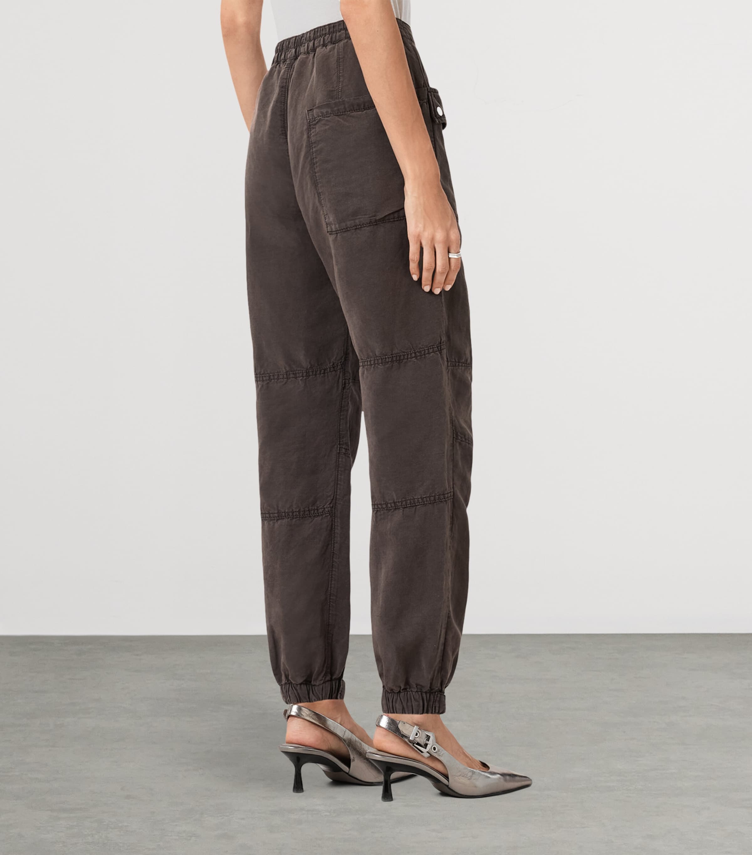 Val Cargo Trousers DARK BROWN Image 5
