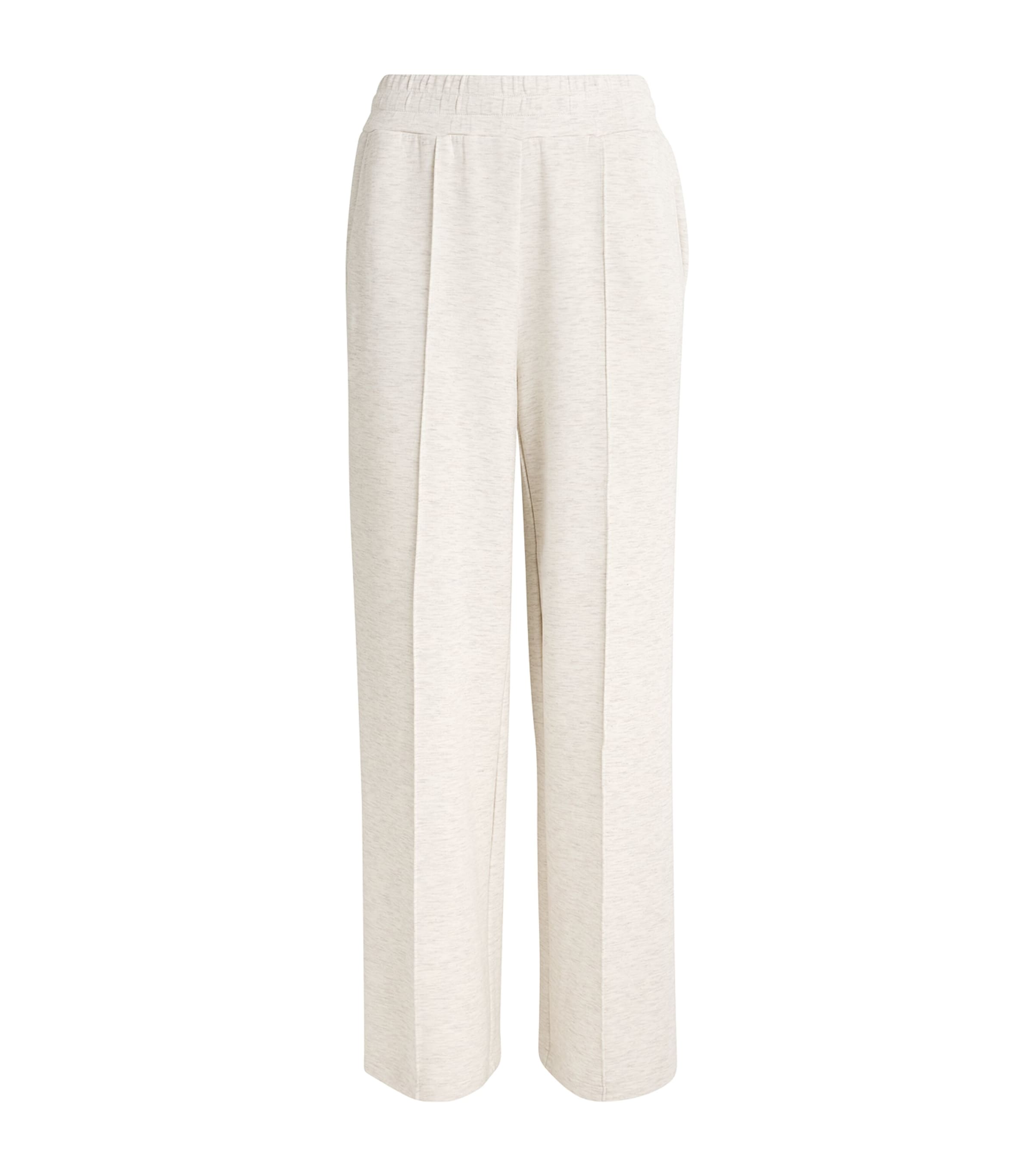 Varley The Wide Leg Trousers In Ivory