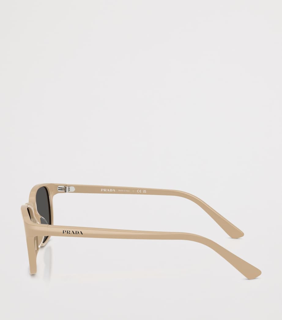 Prada Acetate Pillow Sunglasses Brown Image 3