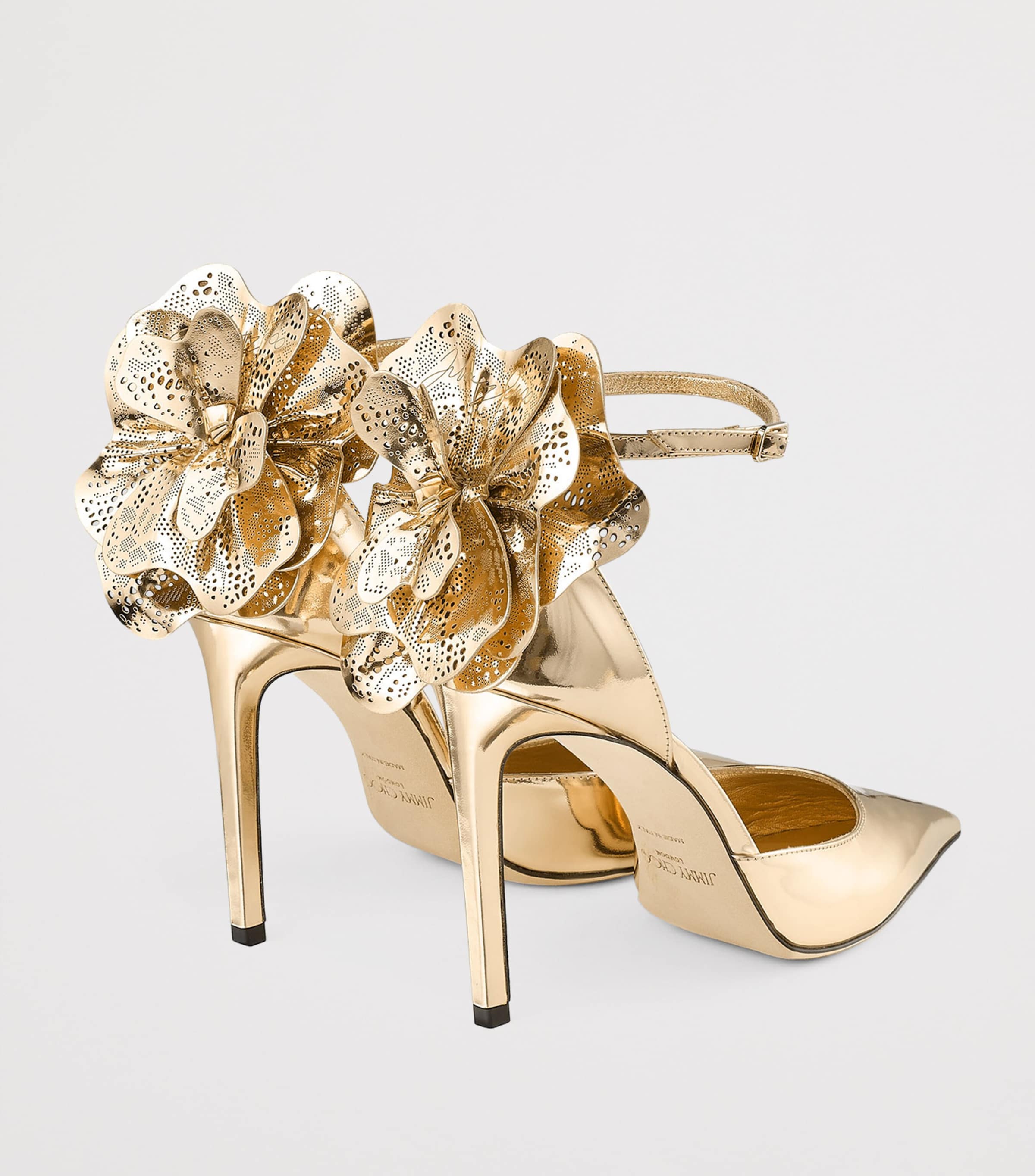 Marja 100 Leather Pumps GOLD/GOLD Image 4