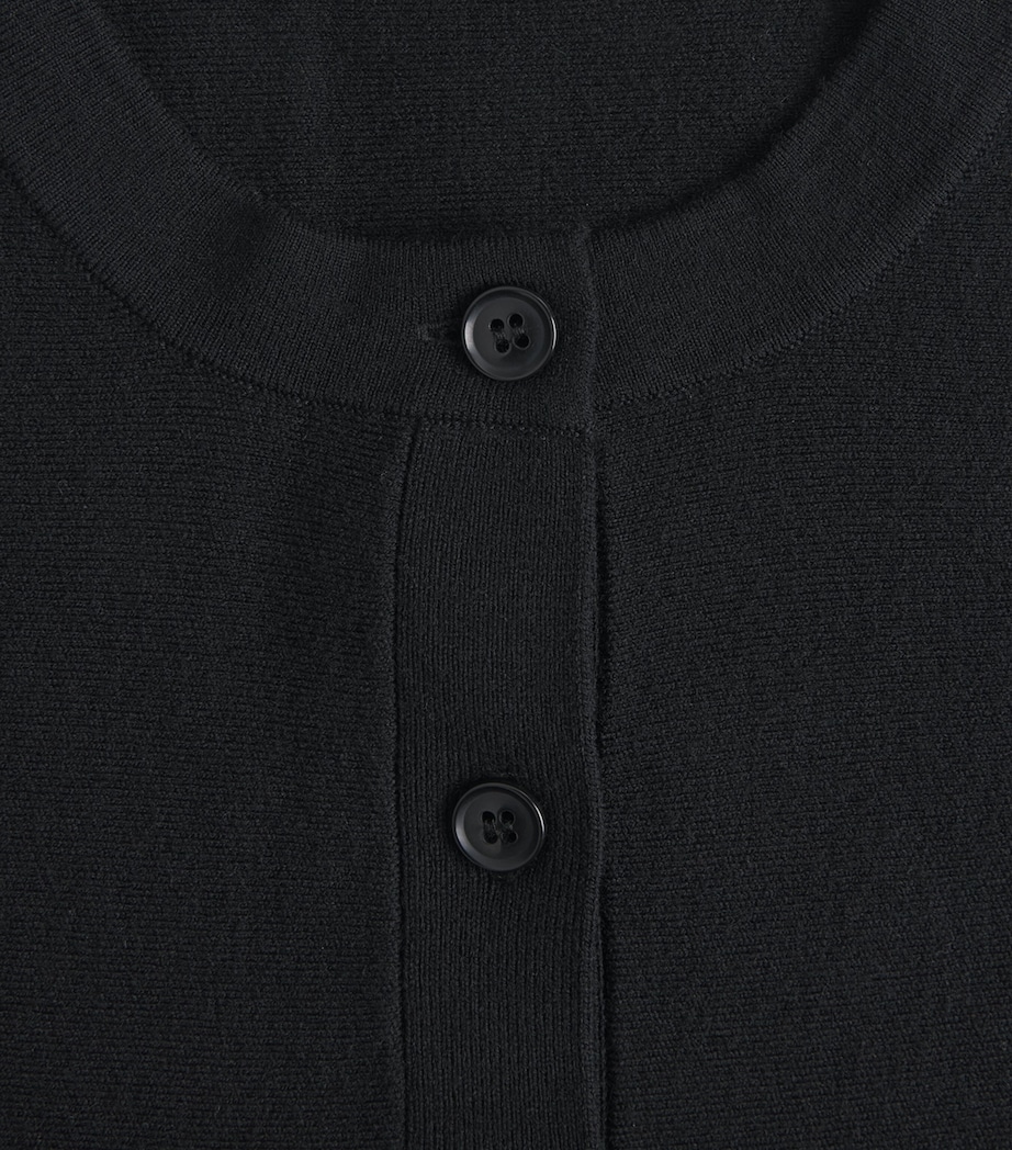 ME+EM Womens Wool-Blend Swing Cardigan Black Image 6