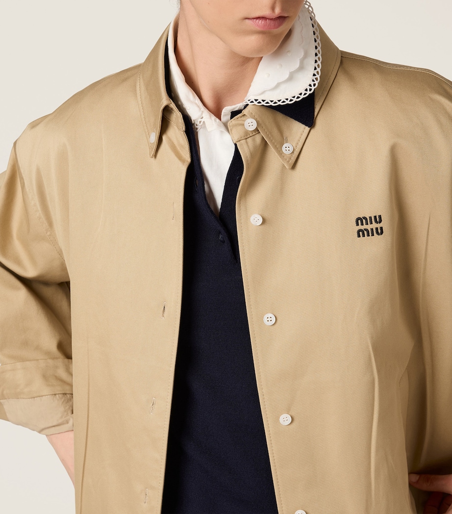 Cotton Chino Blouson Jacket F0065 Image 4