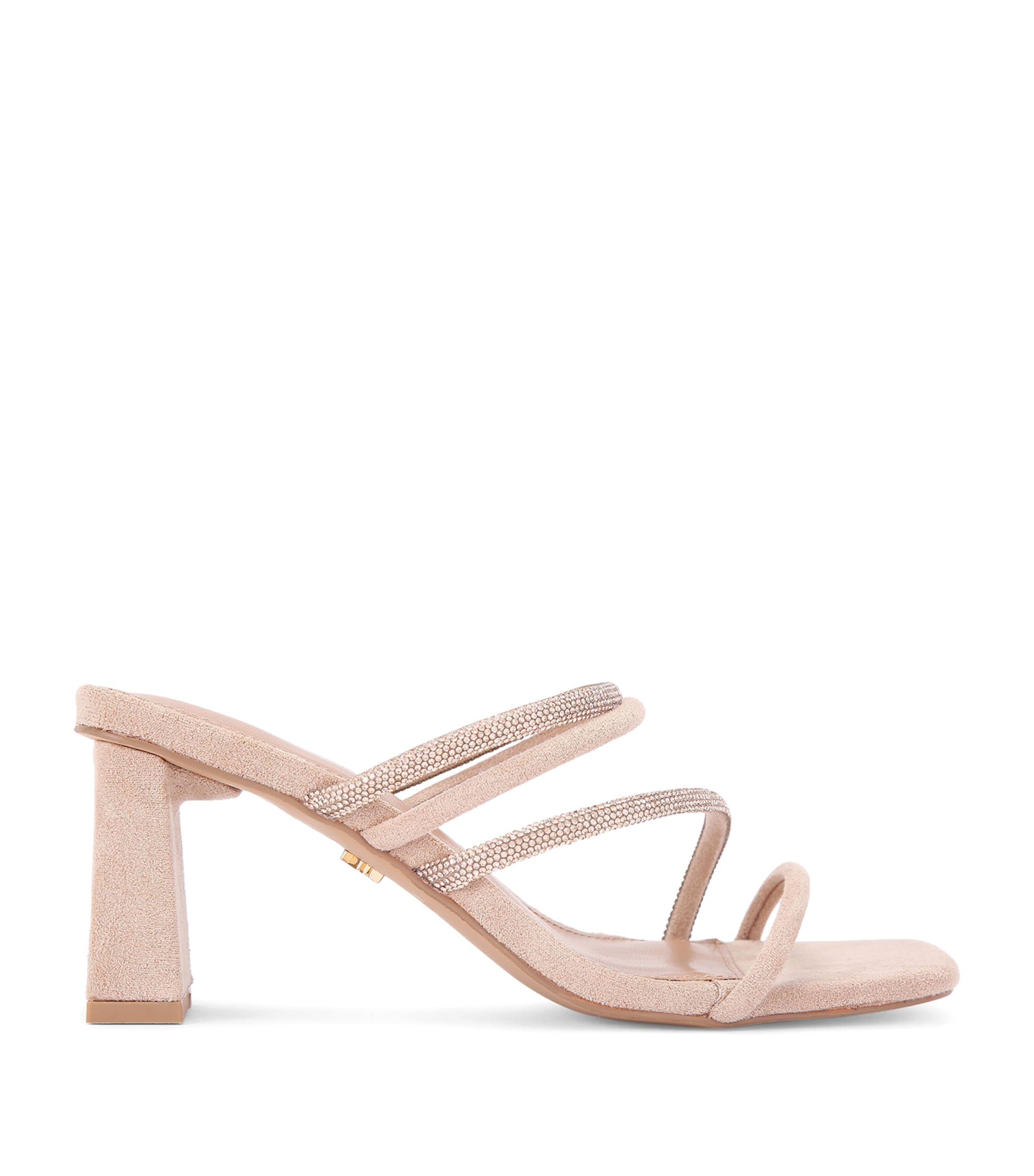 Shop Kg Kurt Geiger Sasha Heeled Sandals In Nude