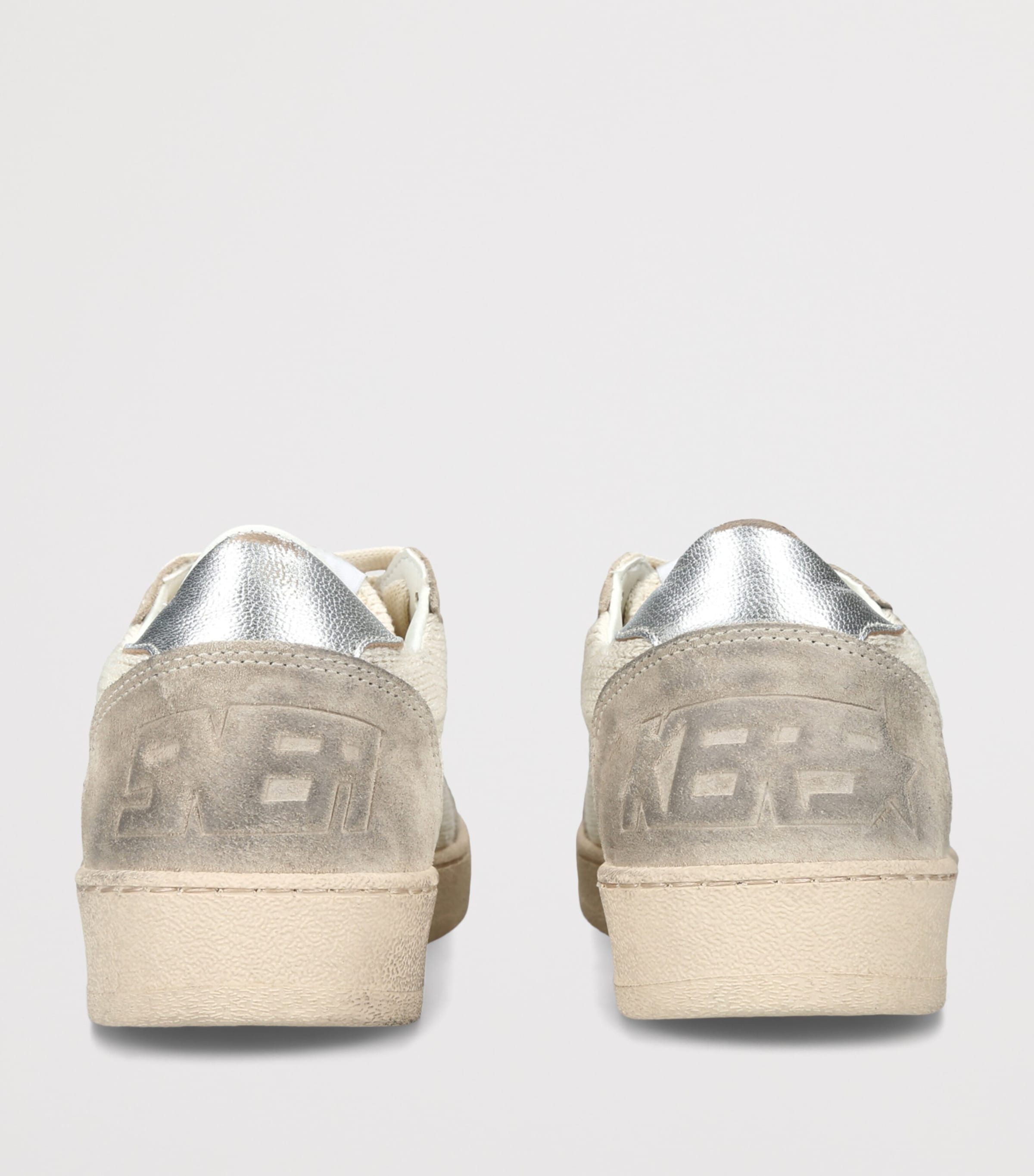 Golden Goose Fabric and Suede Ball Star Sneakers Beige Oth Image 2