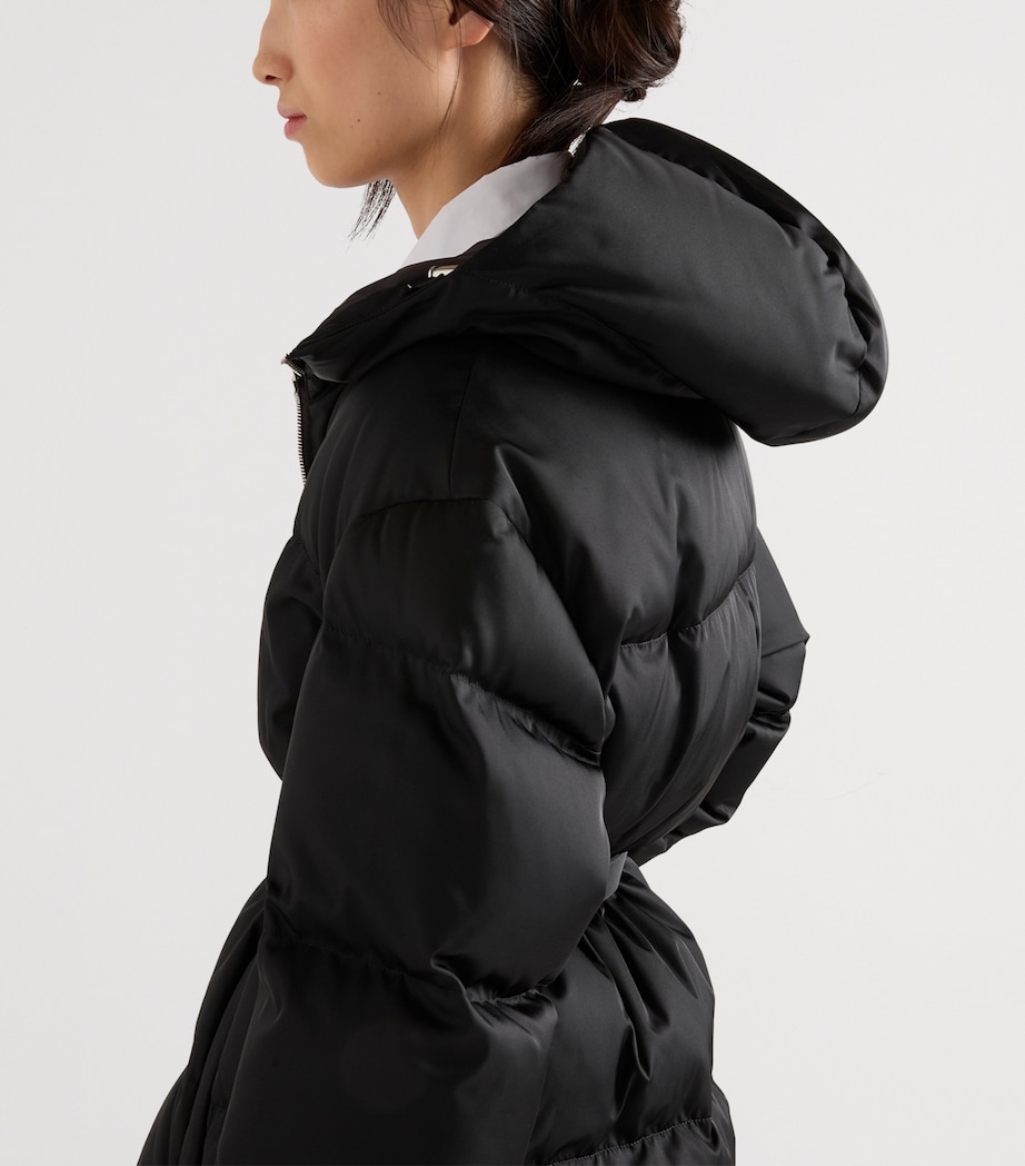 Down Re-Nylon Hooded Jacket F0002 Image 6