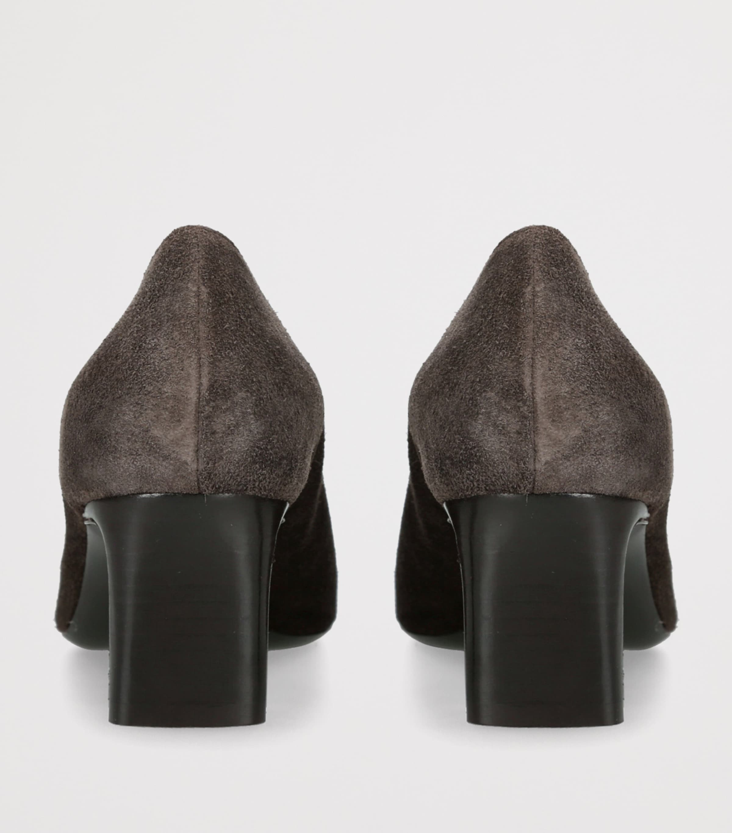 Suede Celia Pumps 50 DARK BROWN Image 2