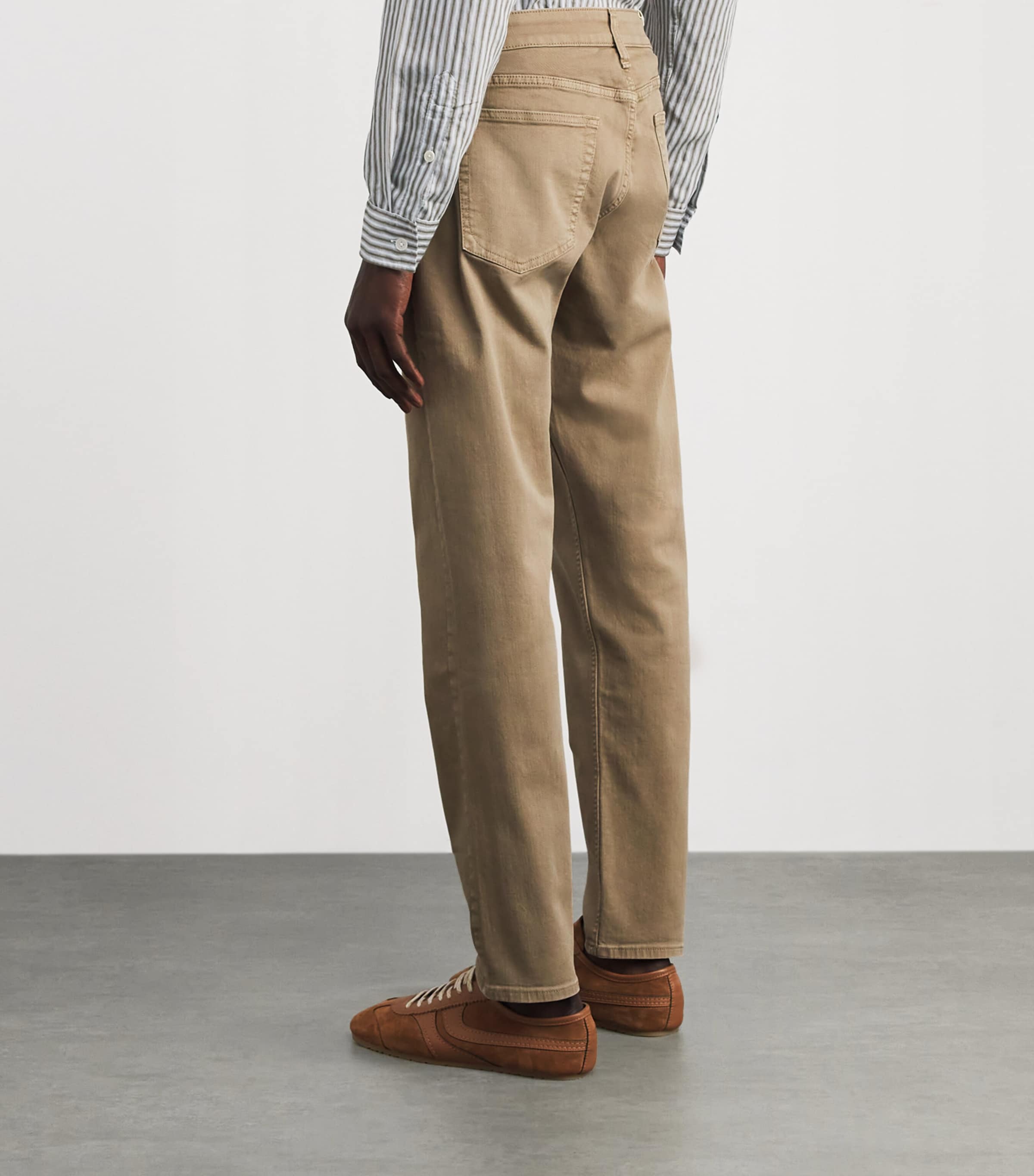 Aero-Stretch Slim Jeans TAUPE Image 4