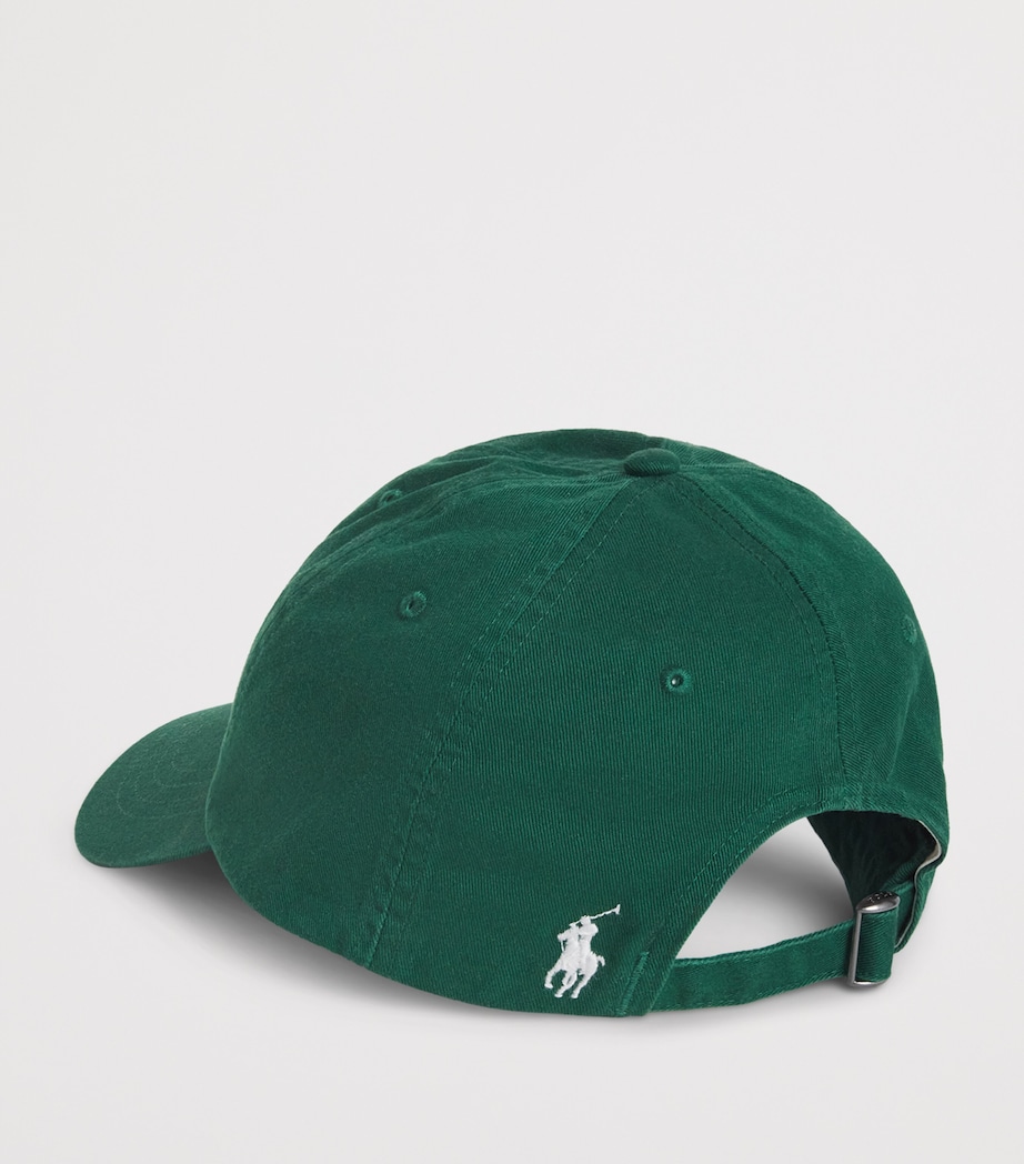 Polo Ralph Lauren Embroidered Crest Cap New Forest Image 3