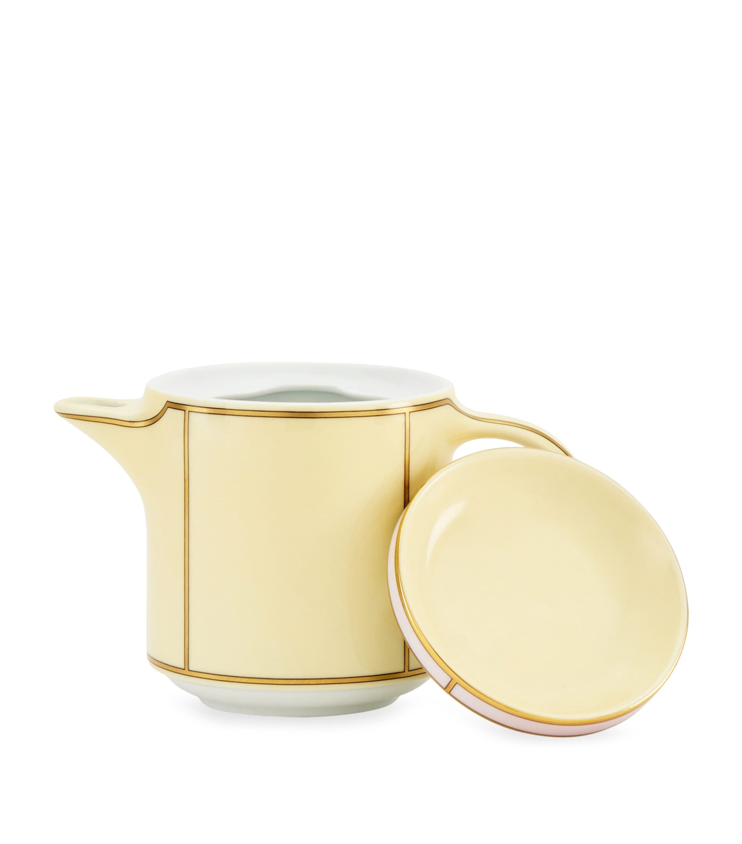 GINORI 1735 Porcelain Colonna Diva Giallo Coffee Pot (500ml) Image 5