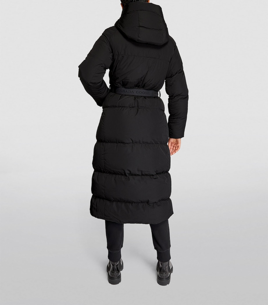 Canada Goose Womens Down Marlow Parka Black Noir Image 4