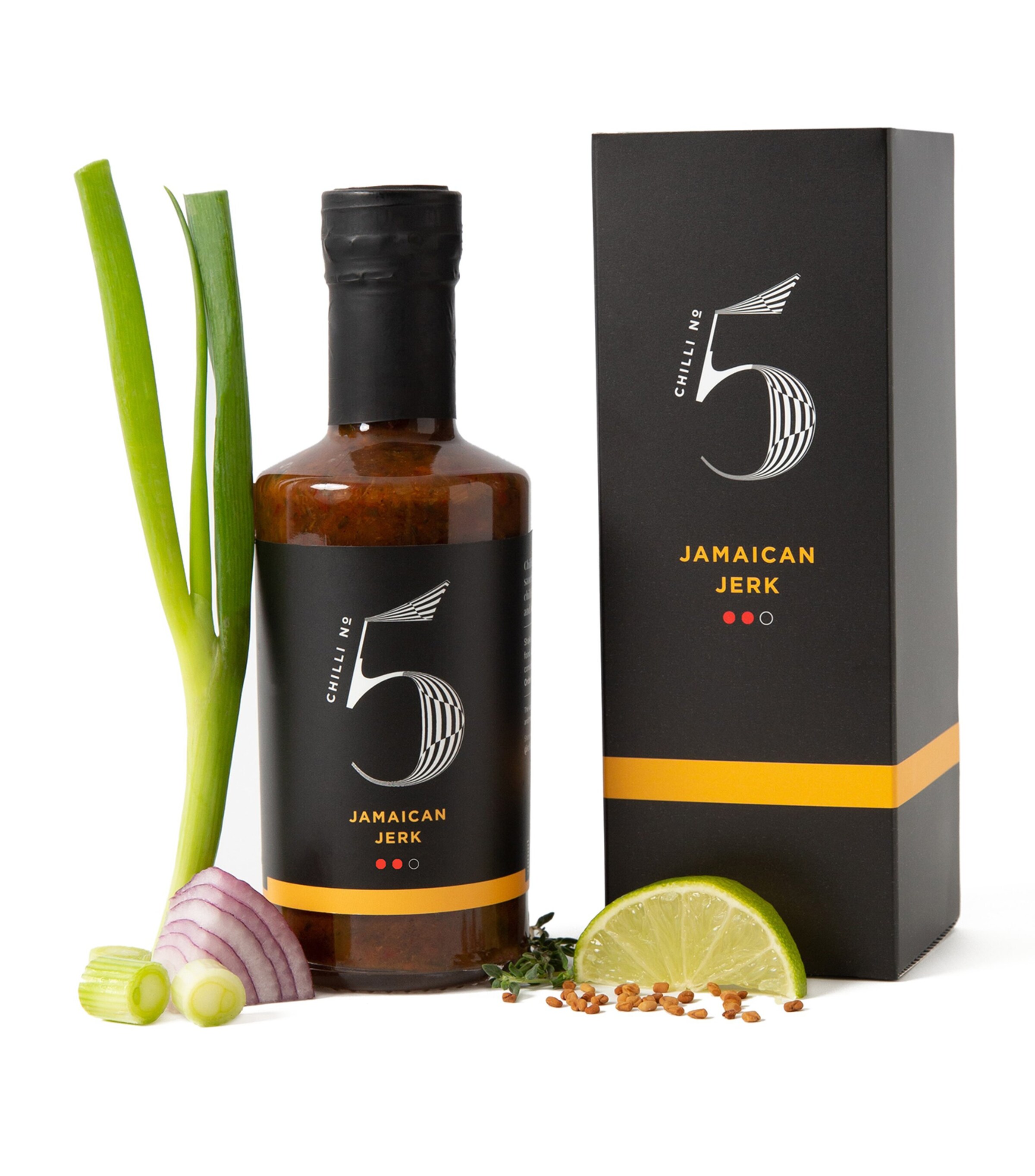 Chilli No 5 Jamaican Jerk Hot Sauce (200ml) Image 1