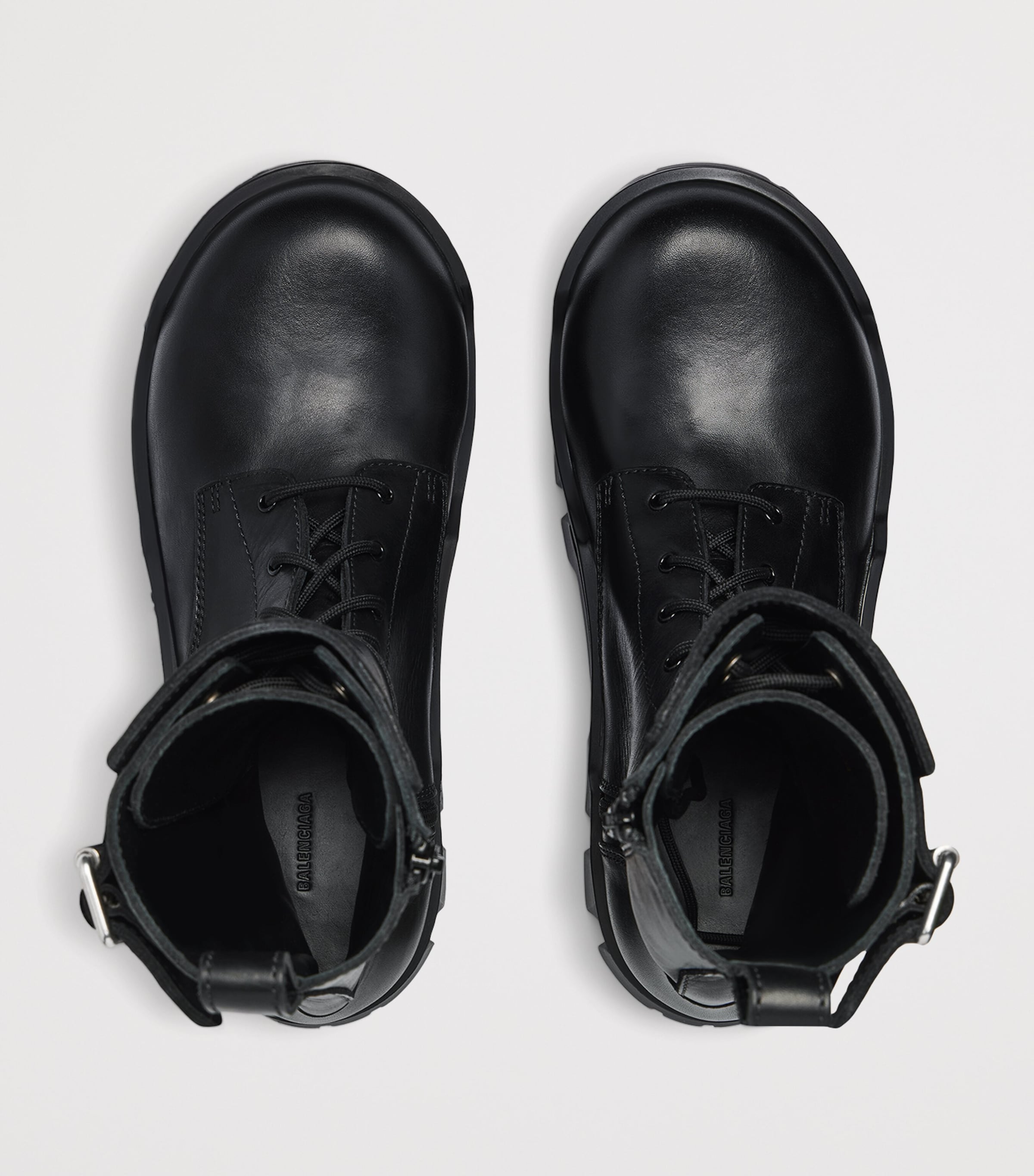 Balenciaga Bullskin Bulldozer Combat Boots 80 Image 7
